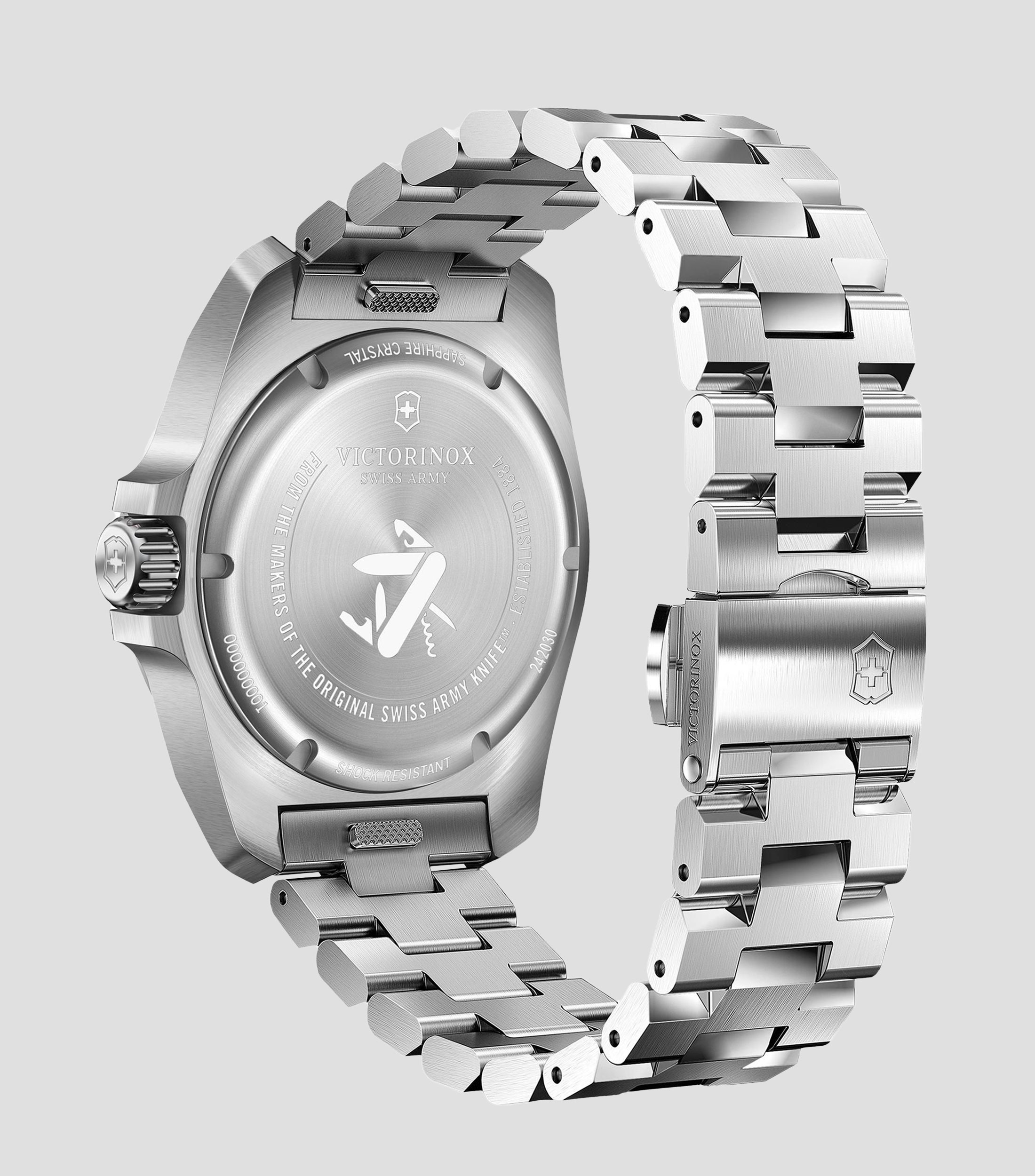 Reloj para hombre casual, Plateado