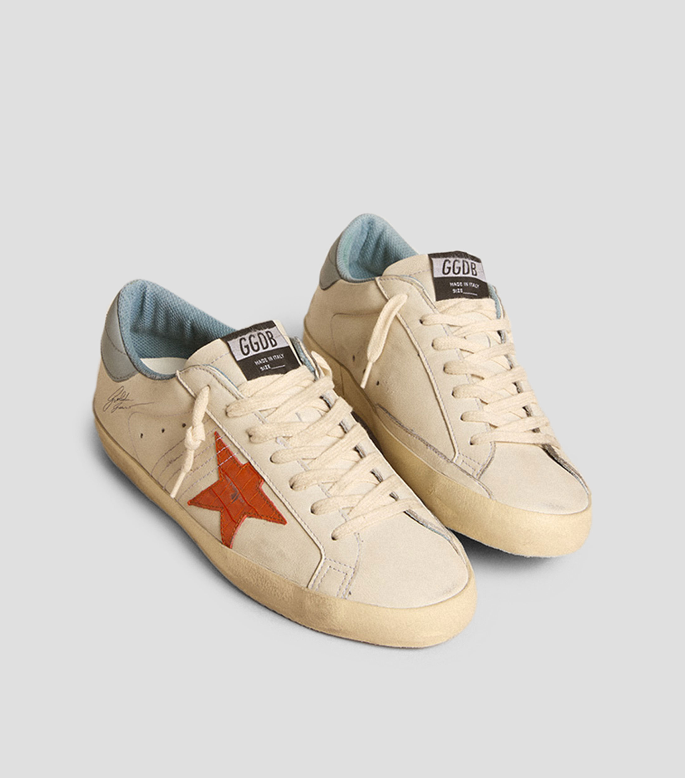 Tenis casuales Super-Star en piel Hombre