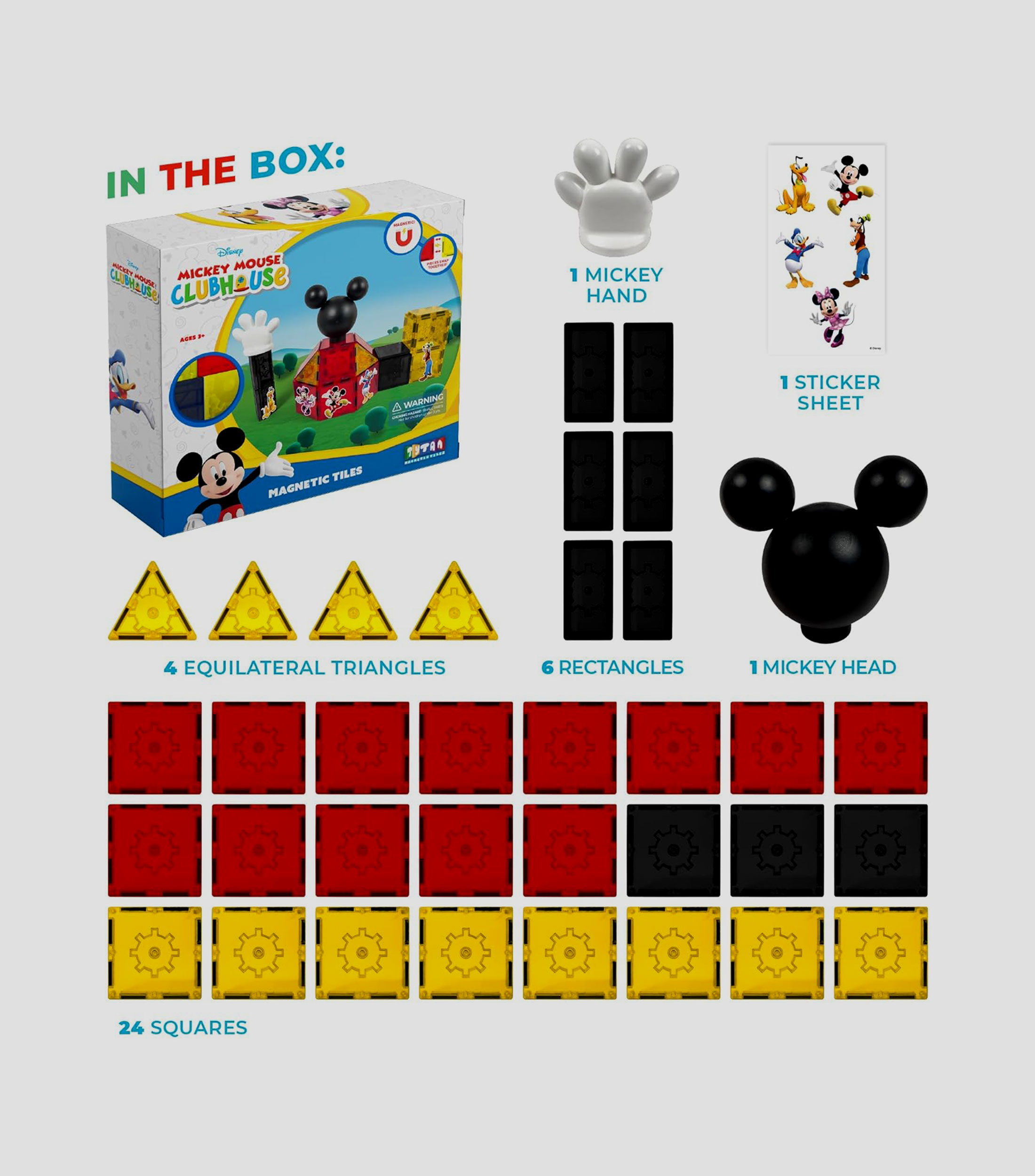 Playset Mickey Mouse Club House - Bloques magnéticos