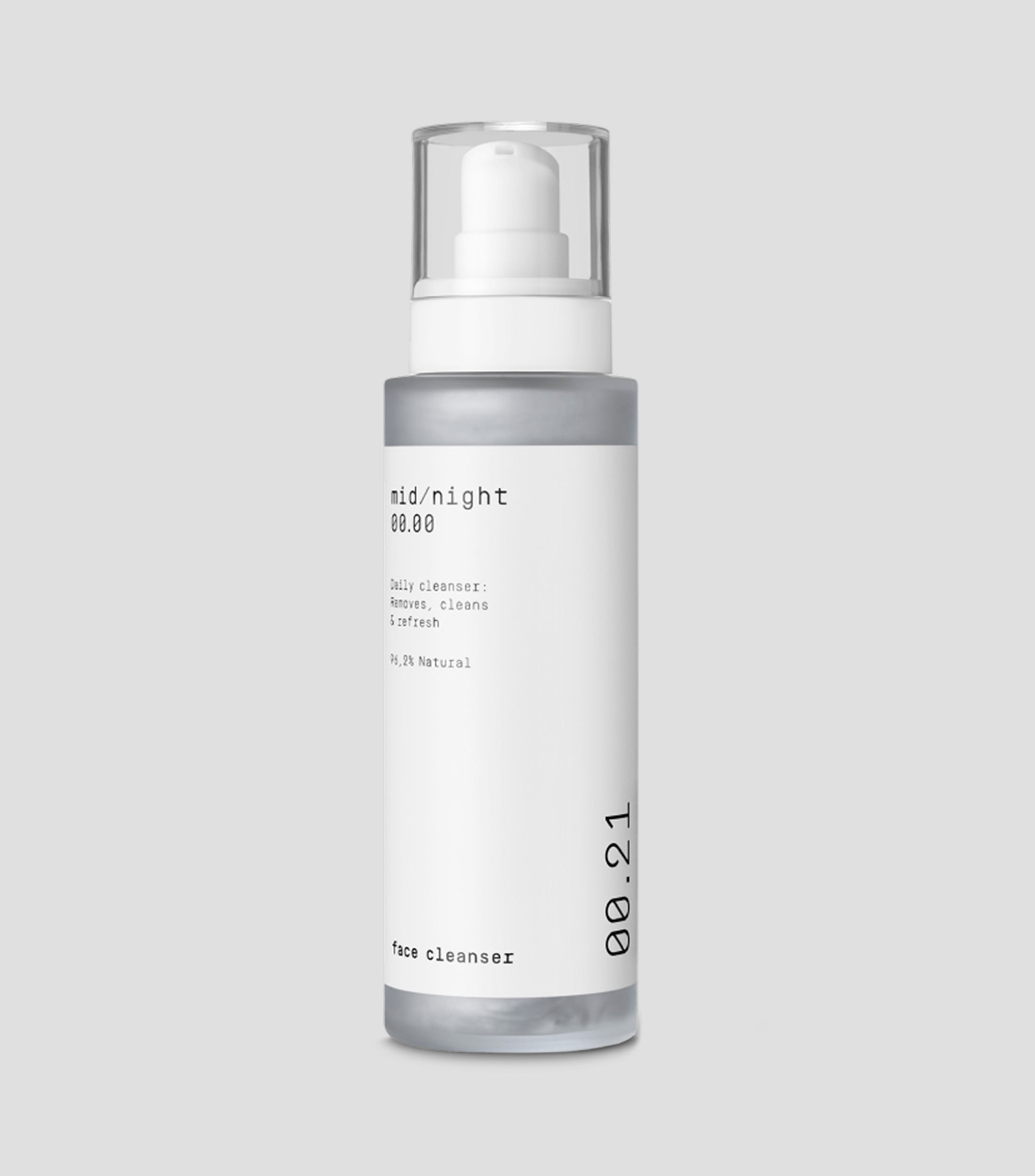Limpiador facial 00.21 con aloe vera, 100 ml