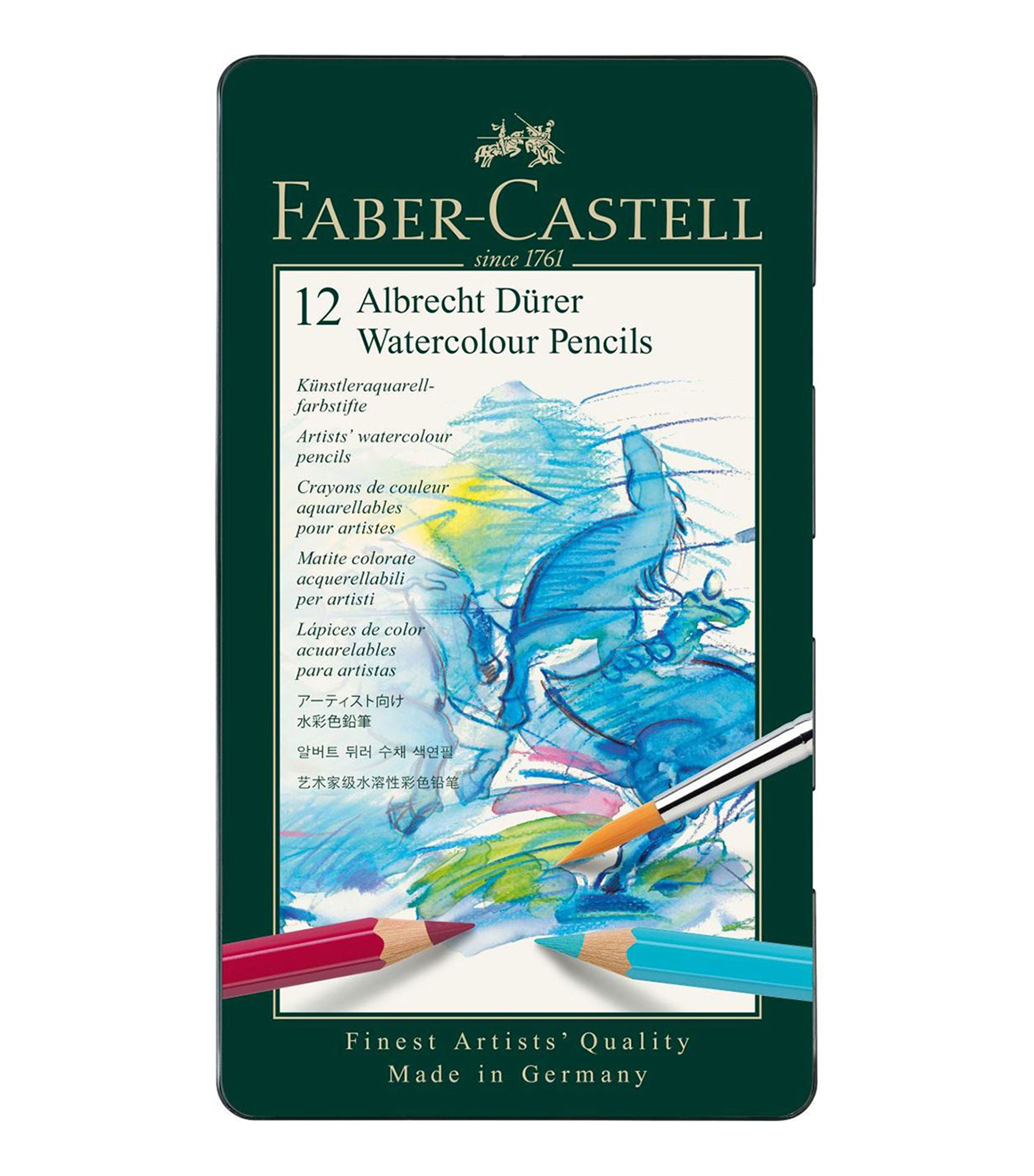 Set de 12 Lápices de Colores Aqua