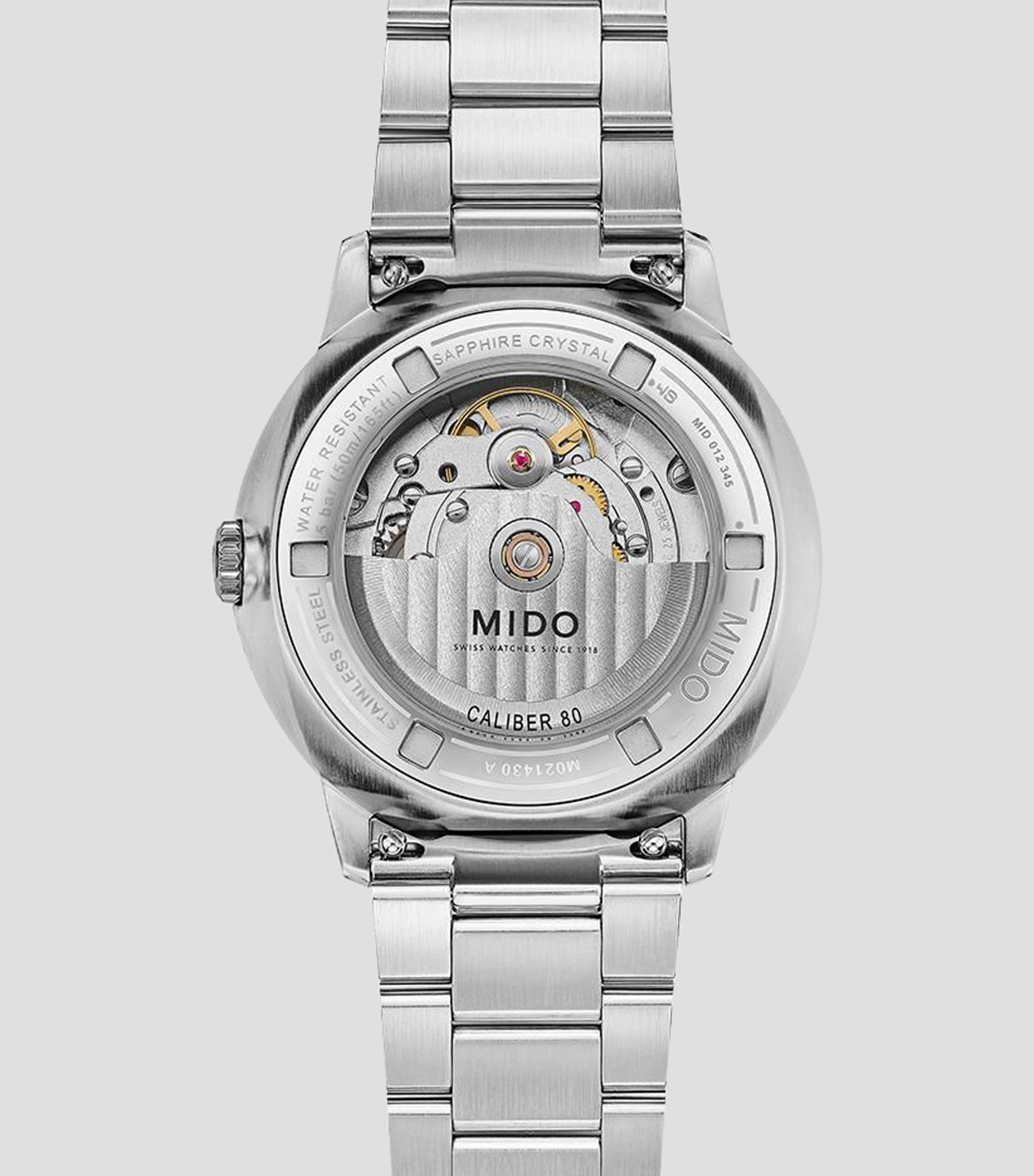 Reloj para Hombre Commander Datoday casual, plateado