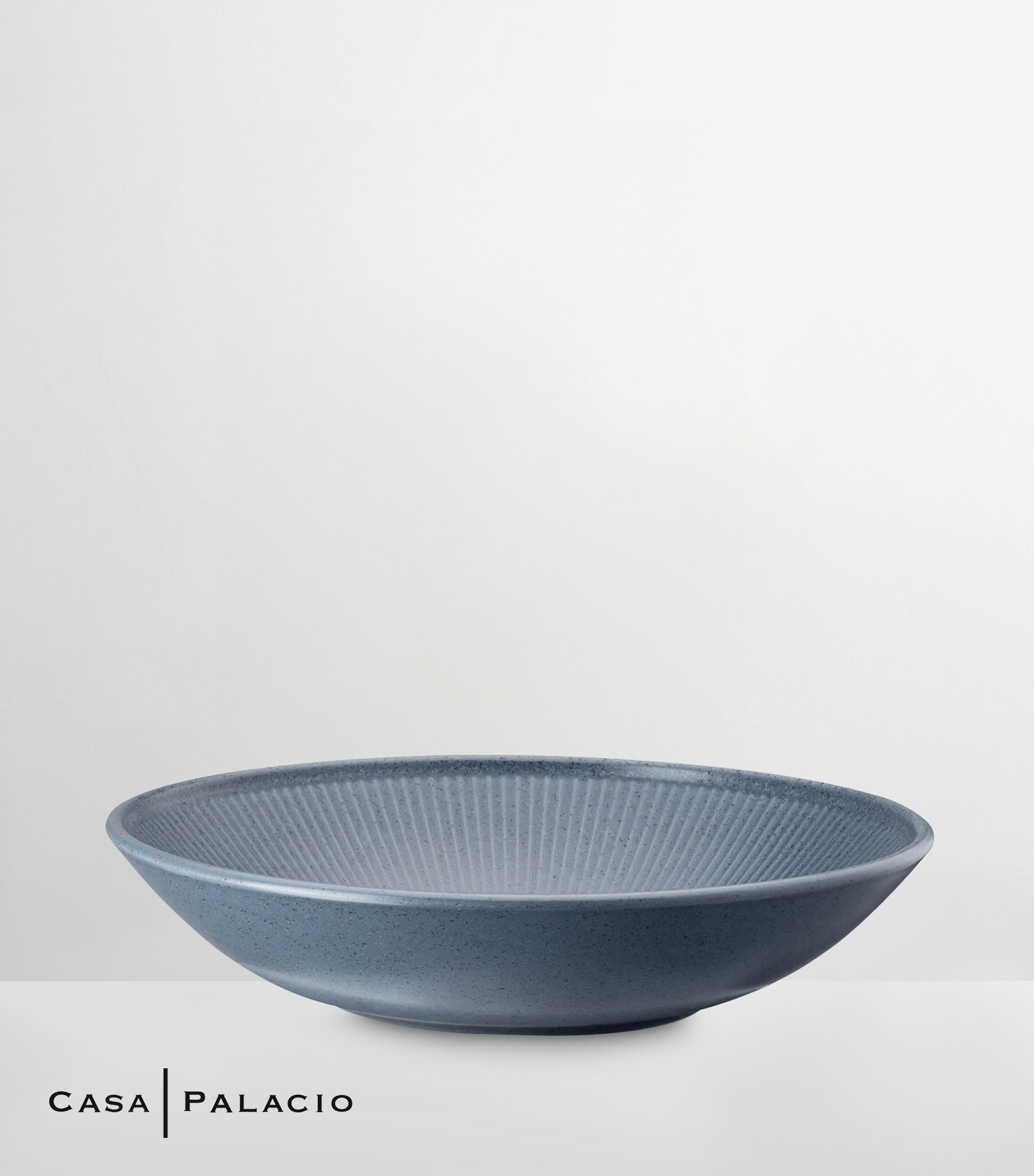 Plato para Sopa Clay Sky Azul