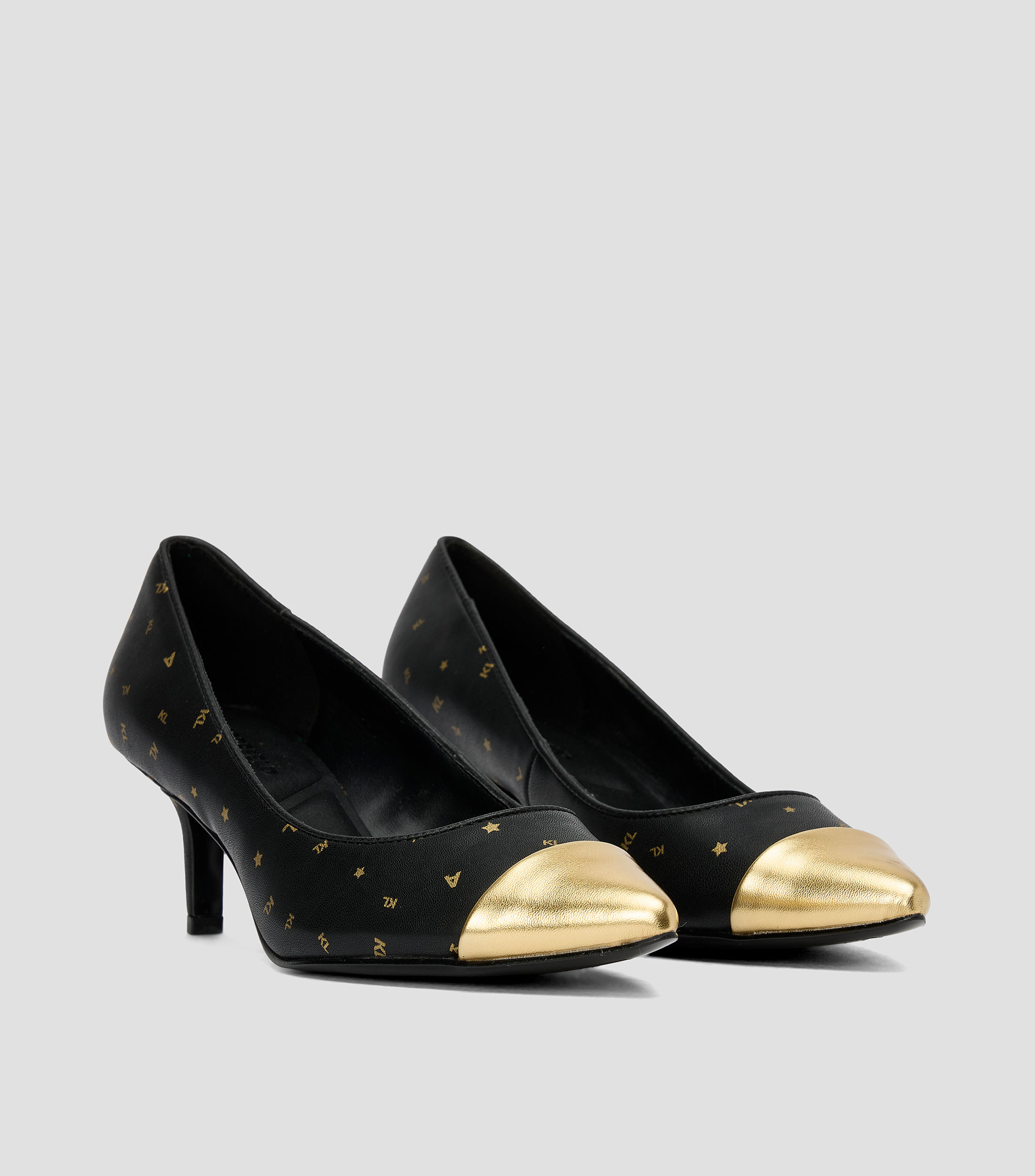 Zapatillas Pump con tacón medio de aguja Mujer