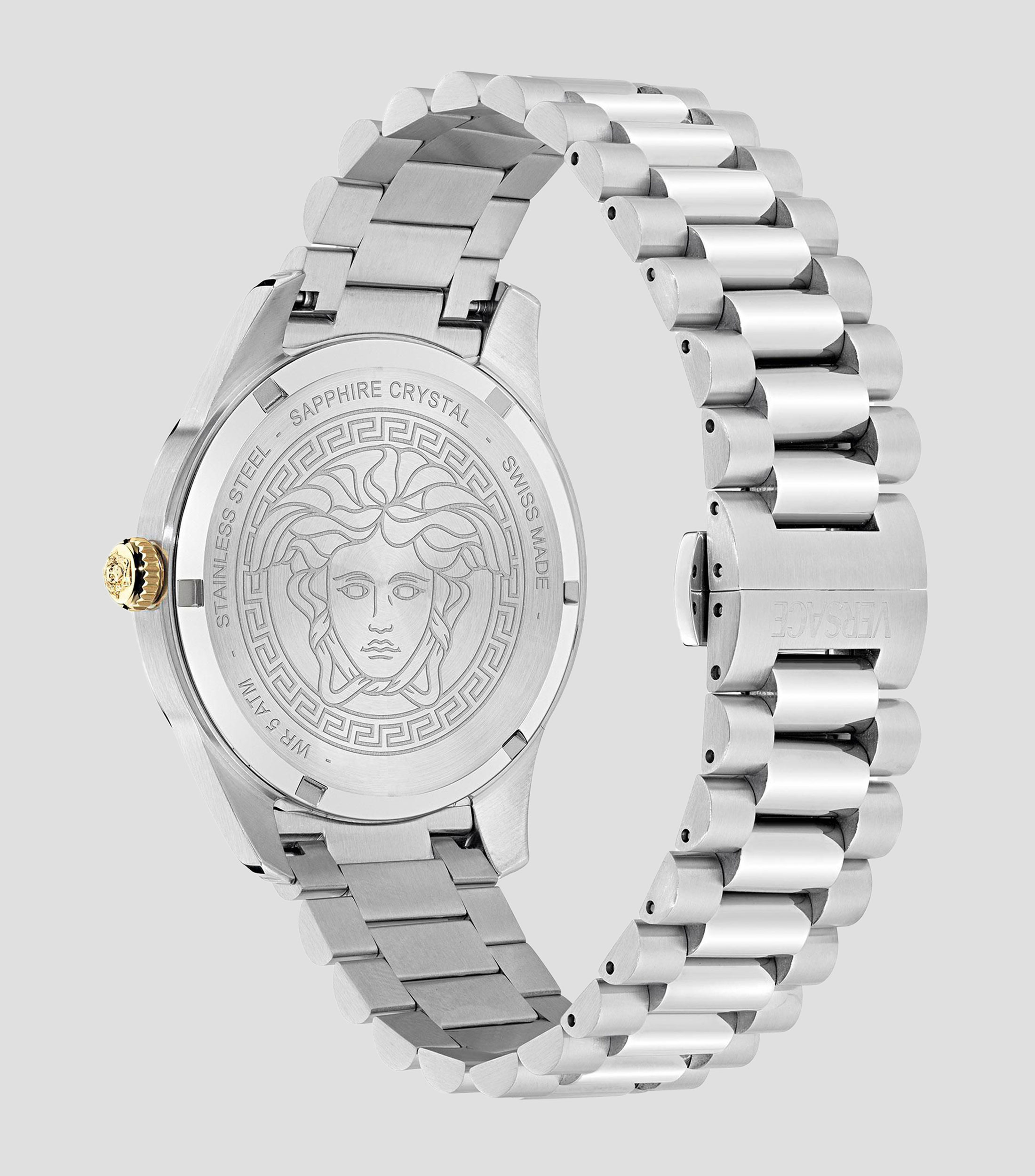 Reloj para Hombre Apodis casual plateado, azul