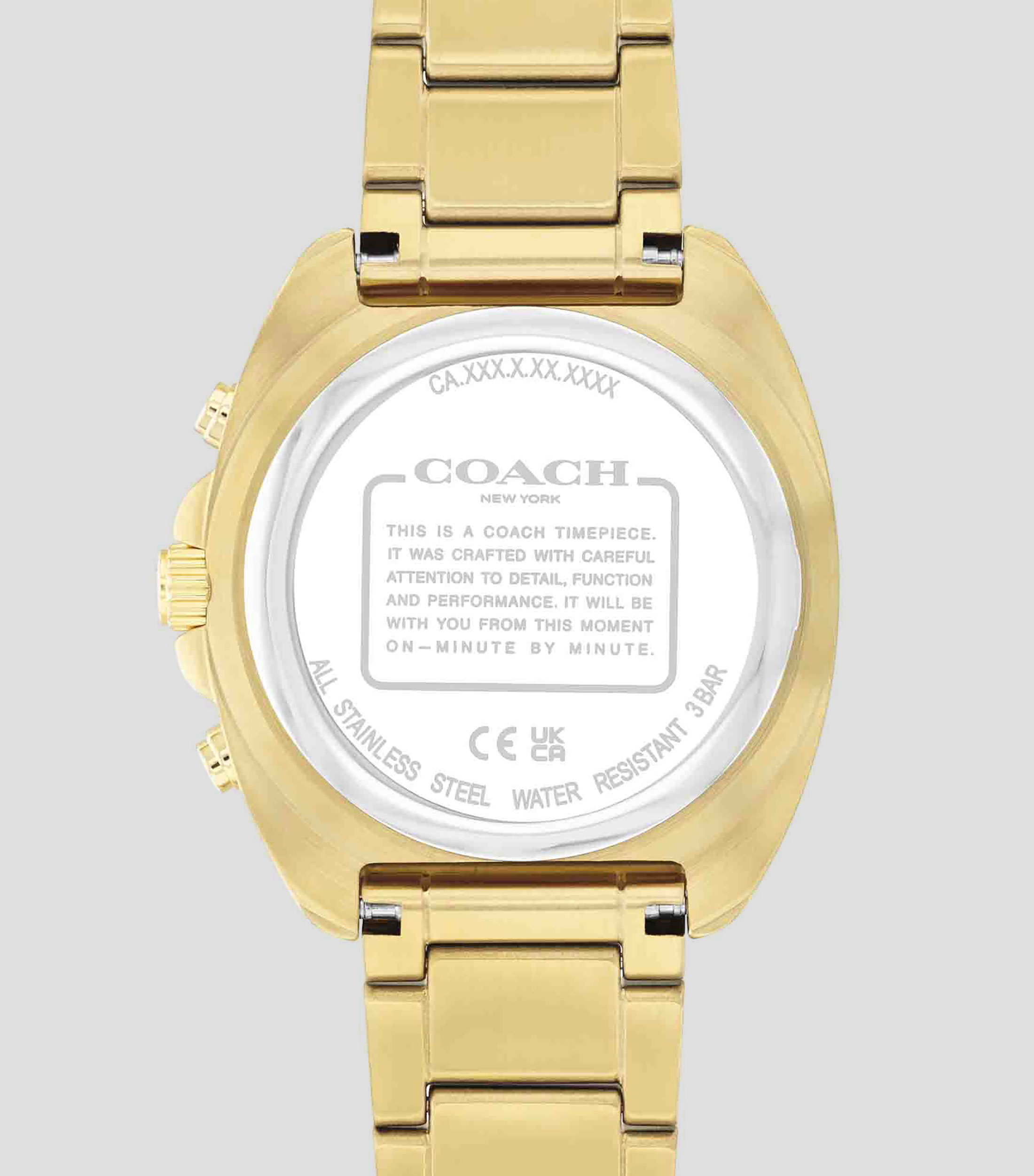 Reloj para Hombre Charter Deportivo Dorado