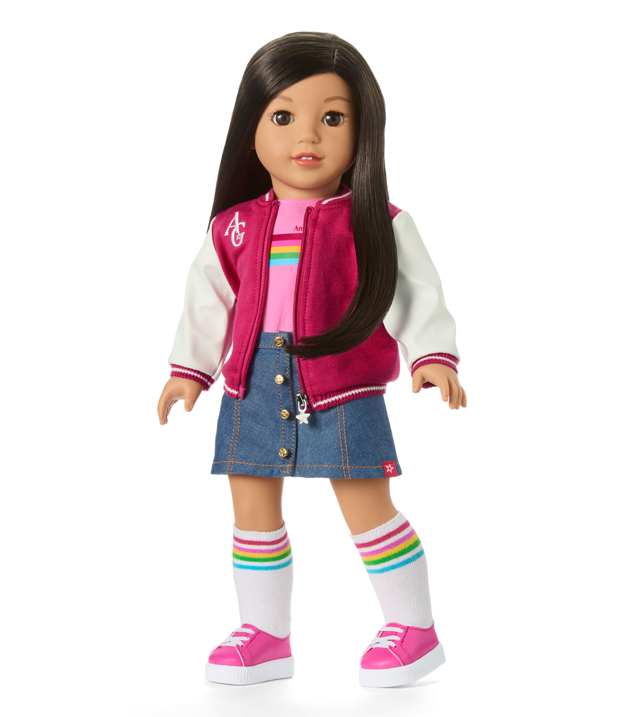 Muñeca Truly Me, cabello pelinegro lacio