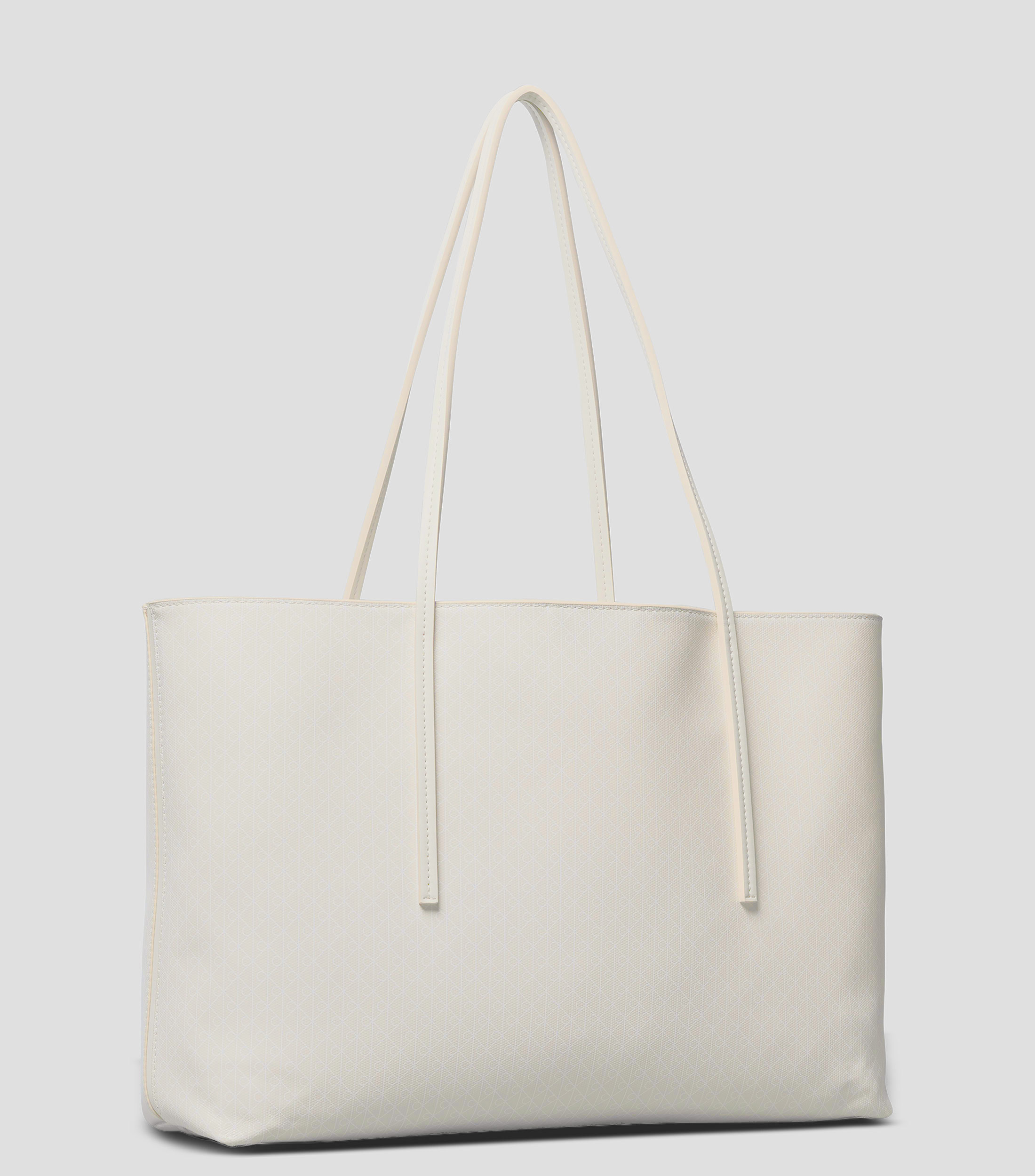 Bolsa tote blanca Emblem estampada Mujer