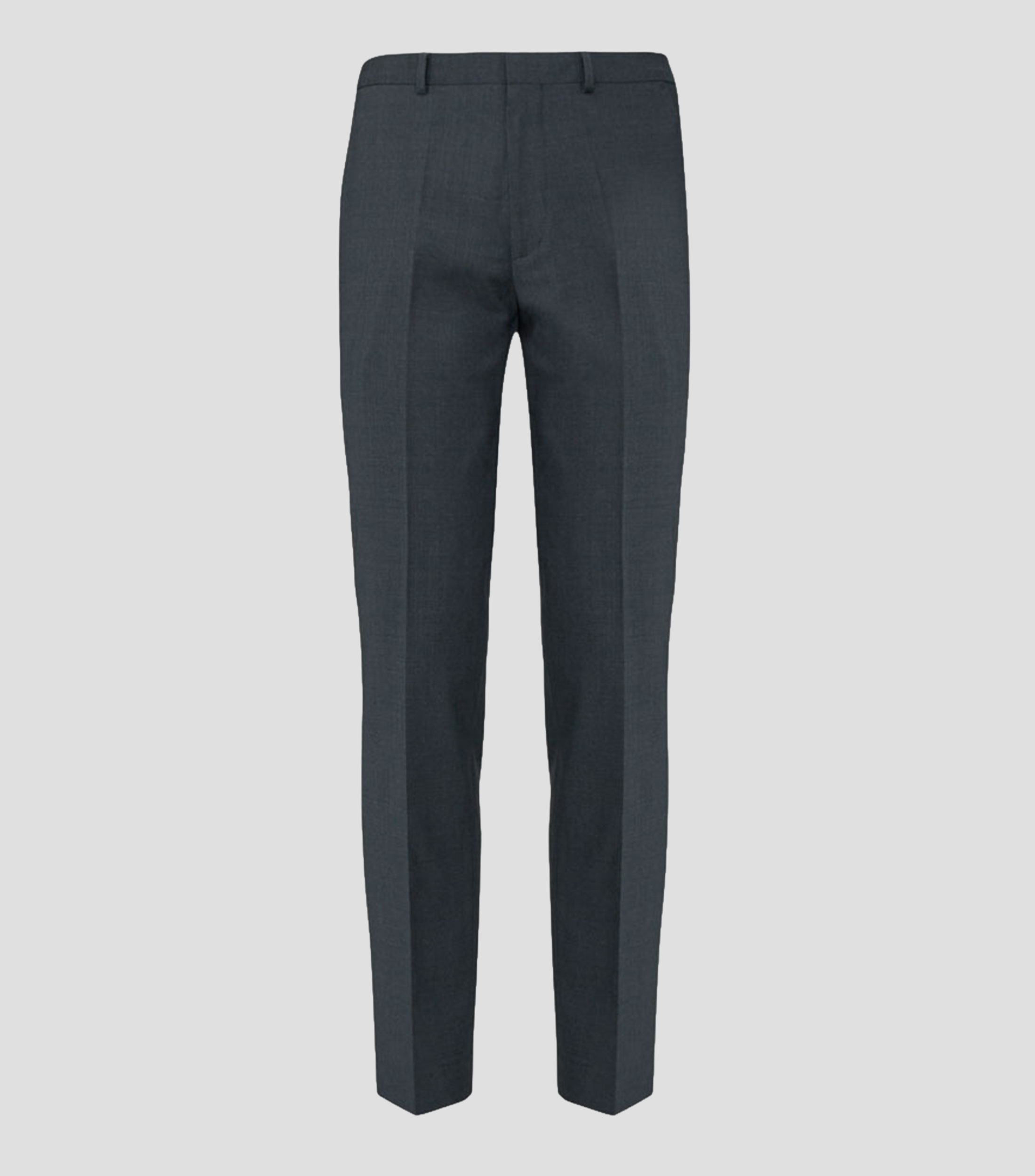 Pantalones extra slim de mezcla de lana Hombre