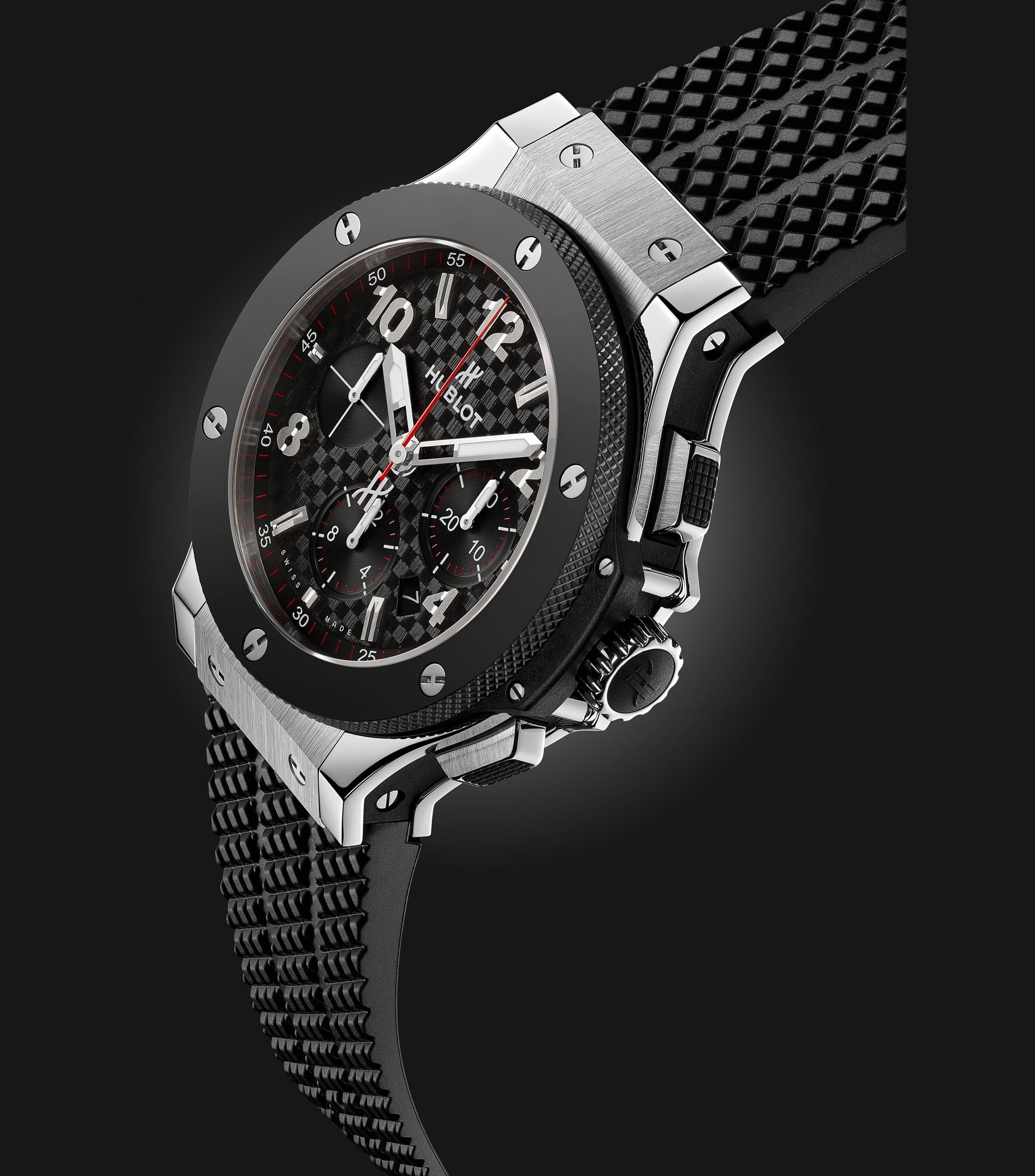 Reloj para Hombre Big Bang Original De Vestir Plata, Negro