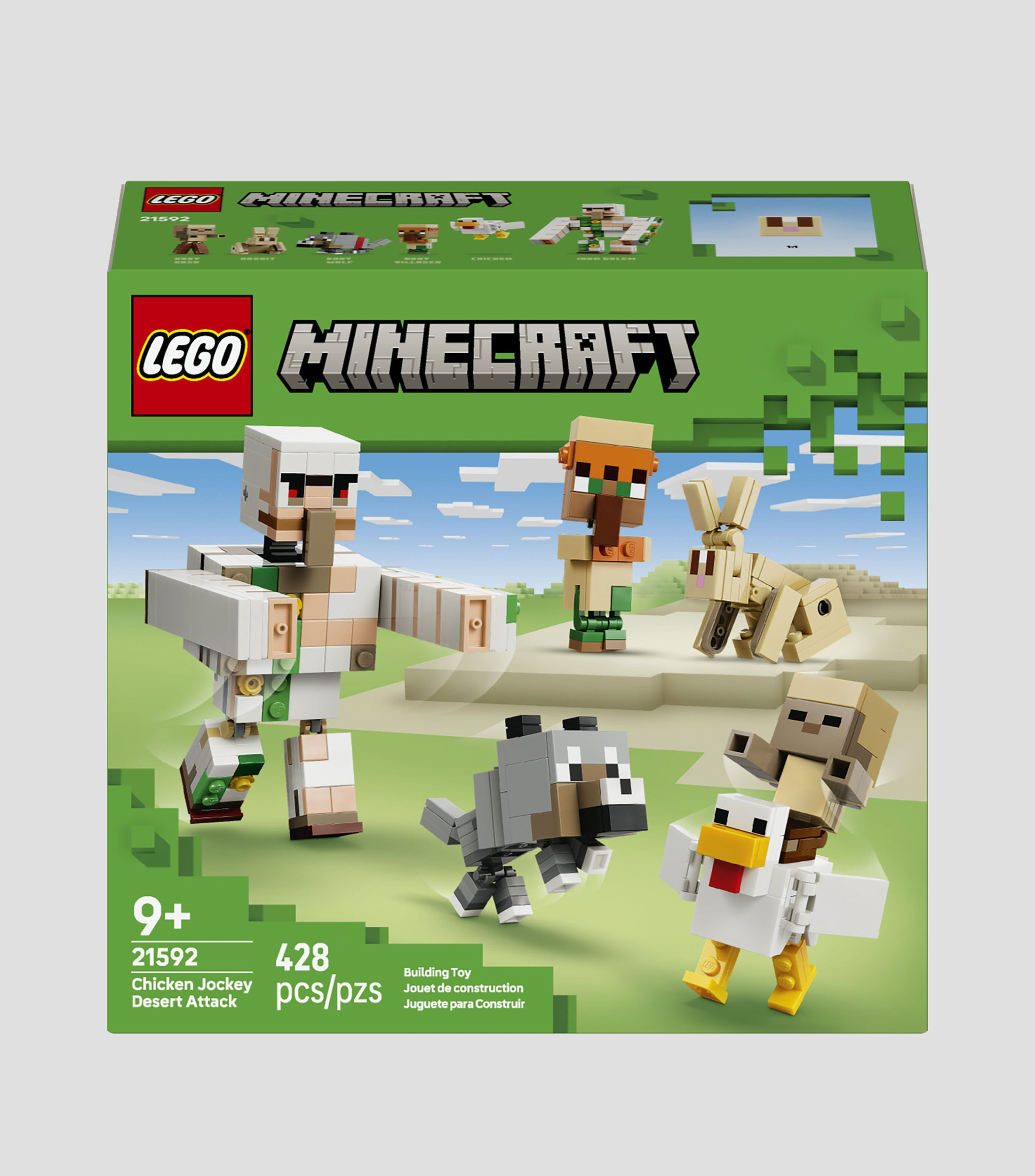 Lego Minecraft Ataque del Jinete Avícola en el Desierto 21592