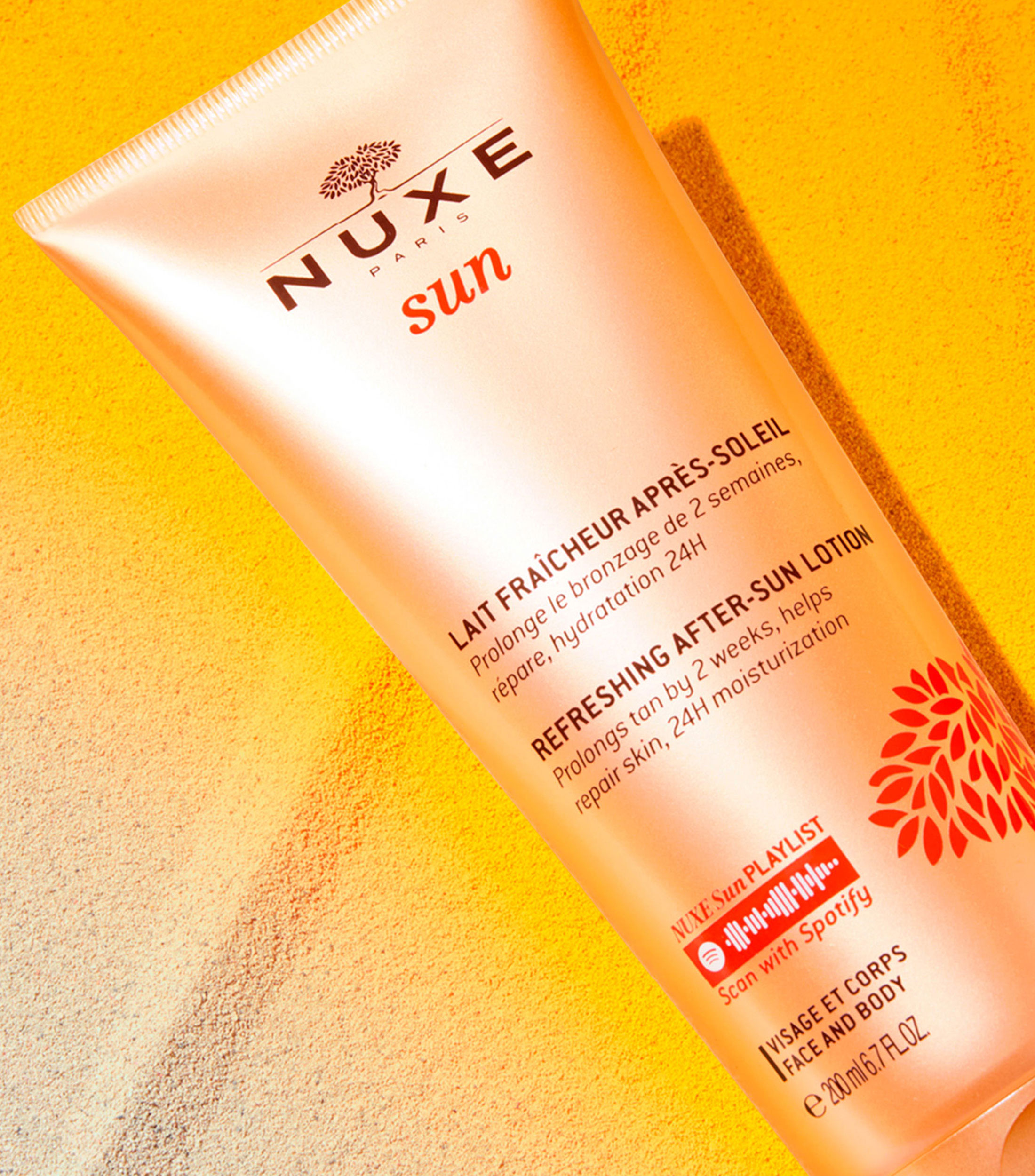 Tratamiento para despues del sol 2 en 1 Rostro y Cuerpo Sun, 200 ml