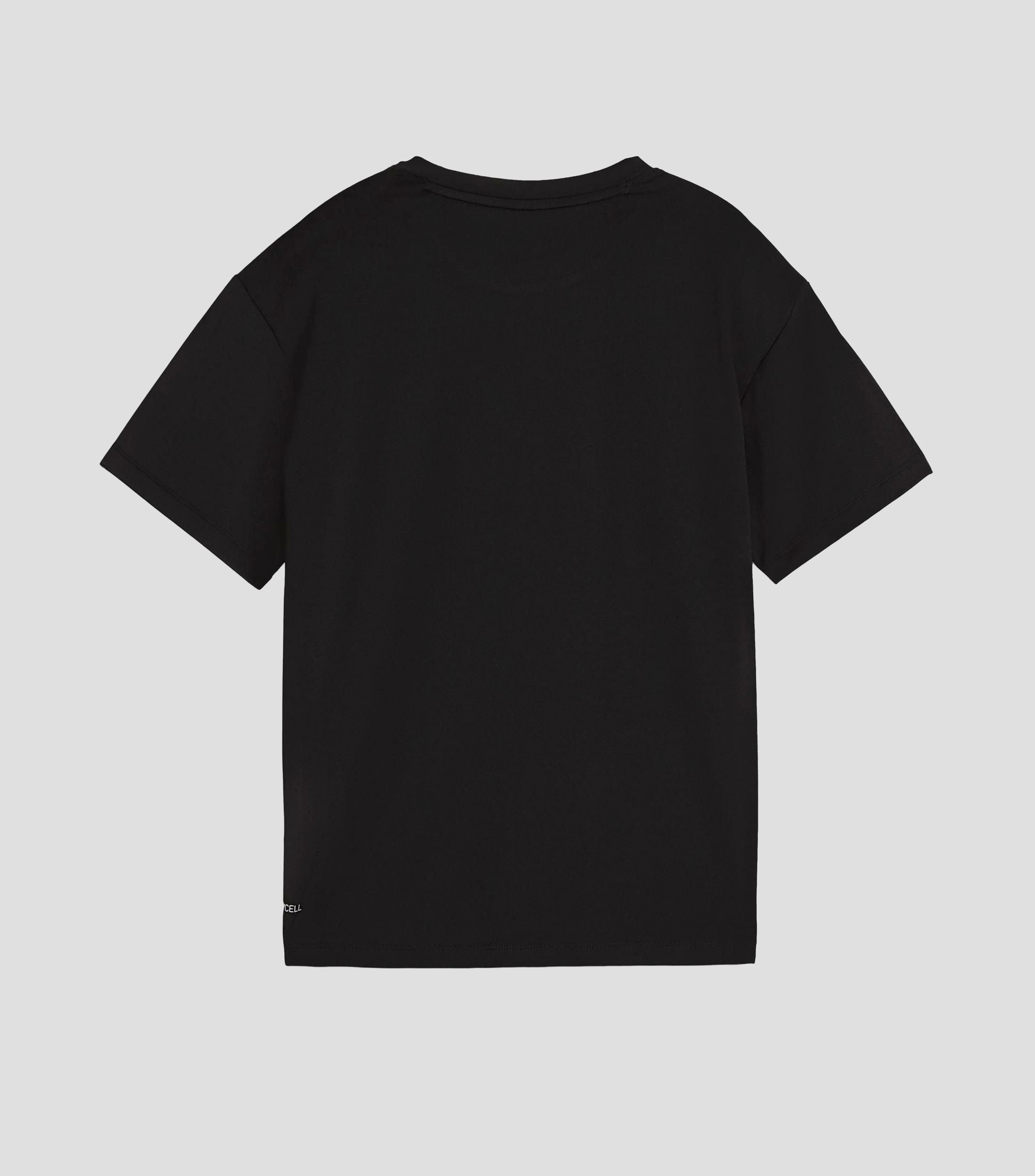 Playera de cuello redondo con manga corta estampada Niña