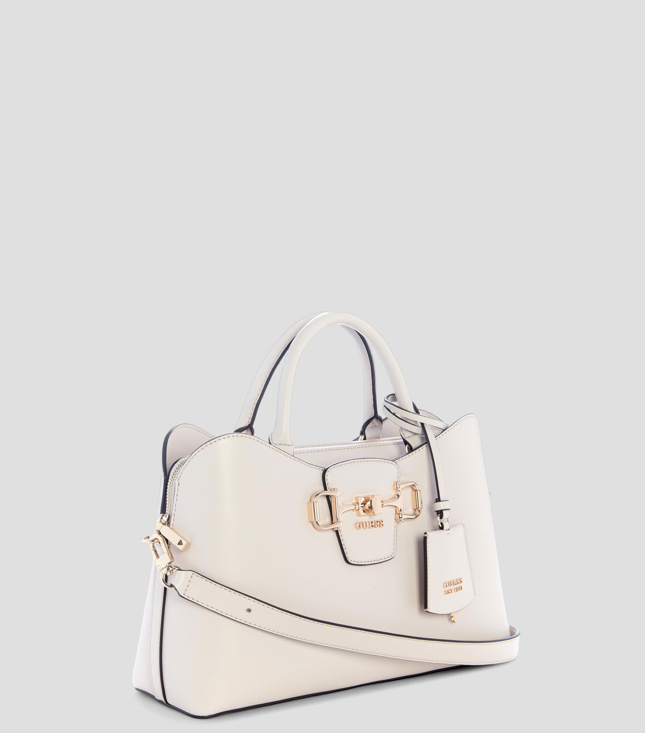 Bolsa satchel Janie liso Mujer