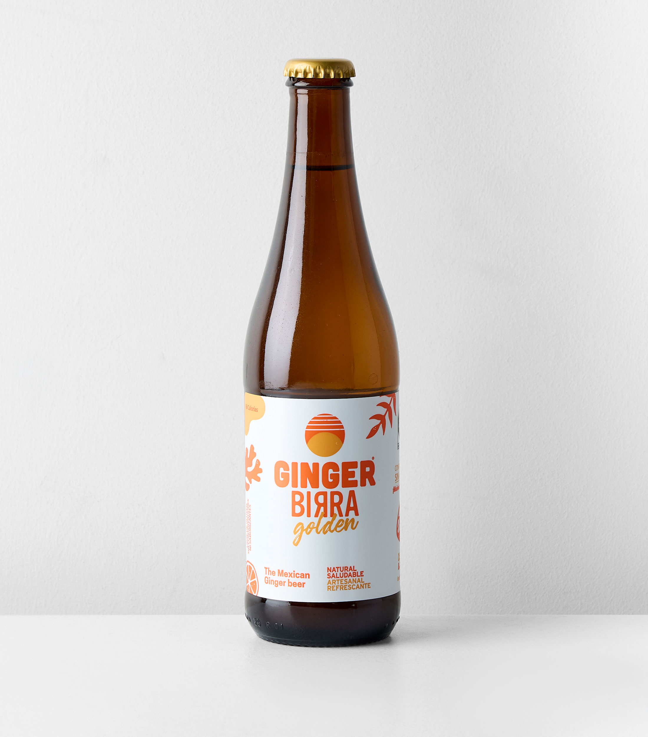 Cerveza artesanal Ginger Birra Golden, 335 ml