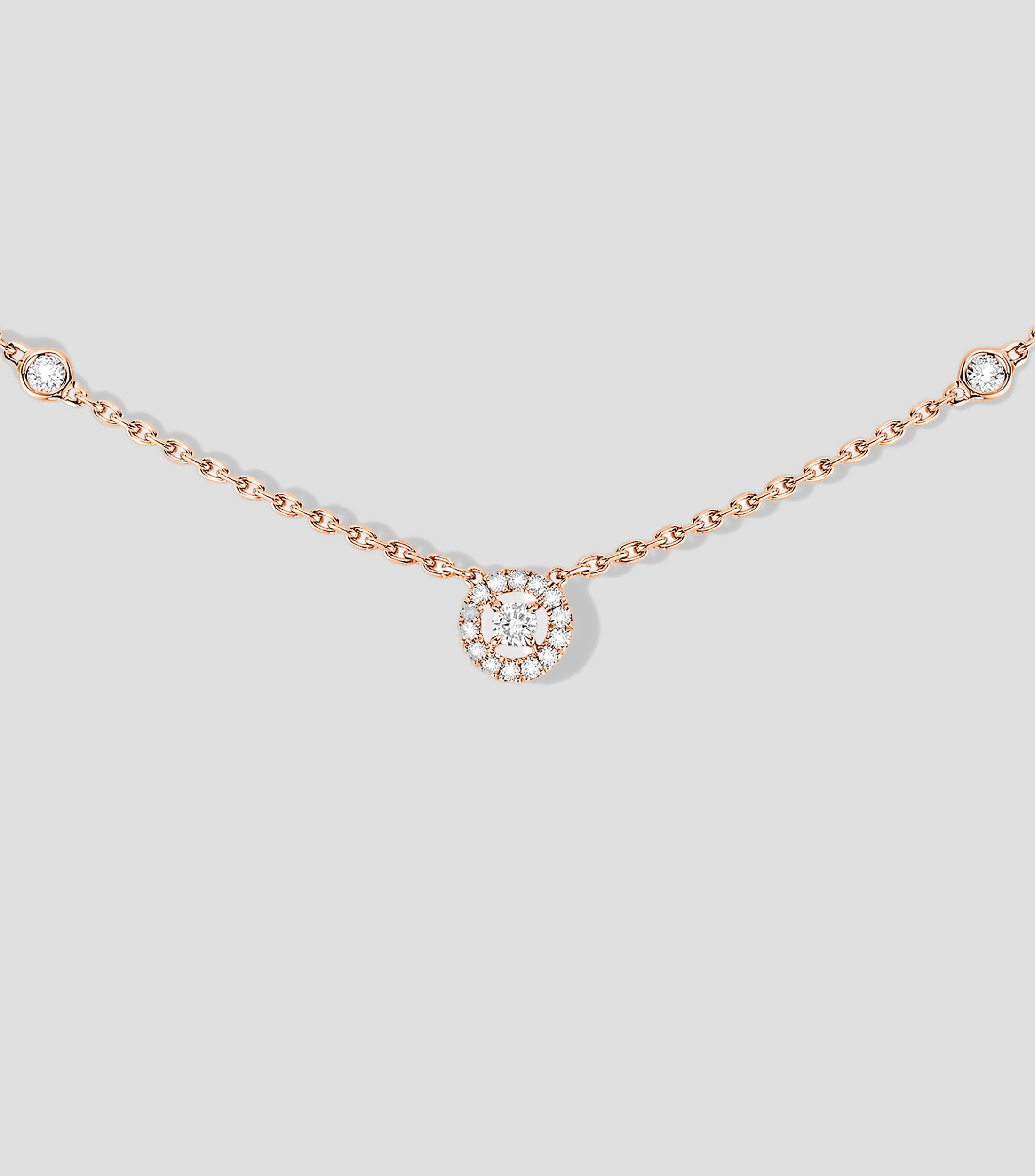 Collar Joy en oro rosa Mujer