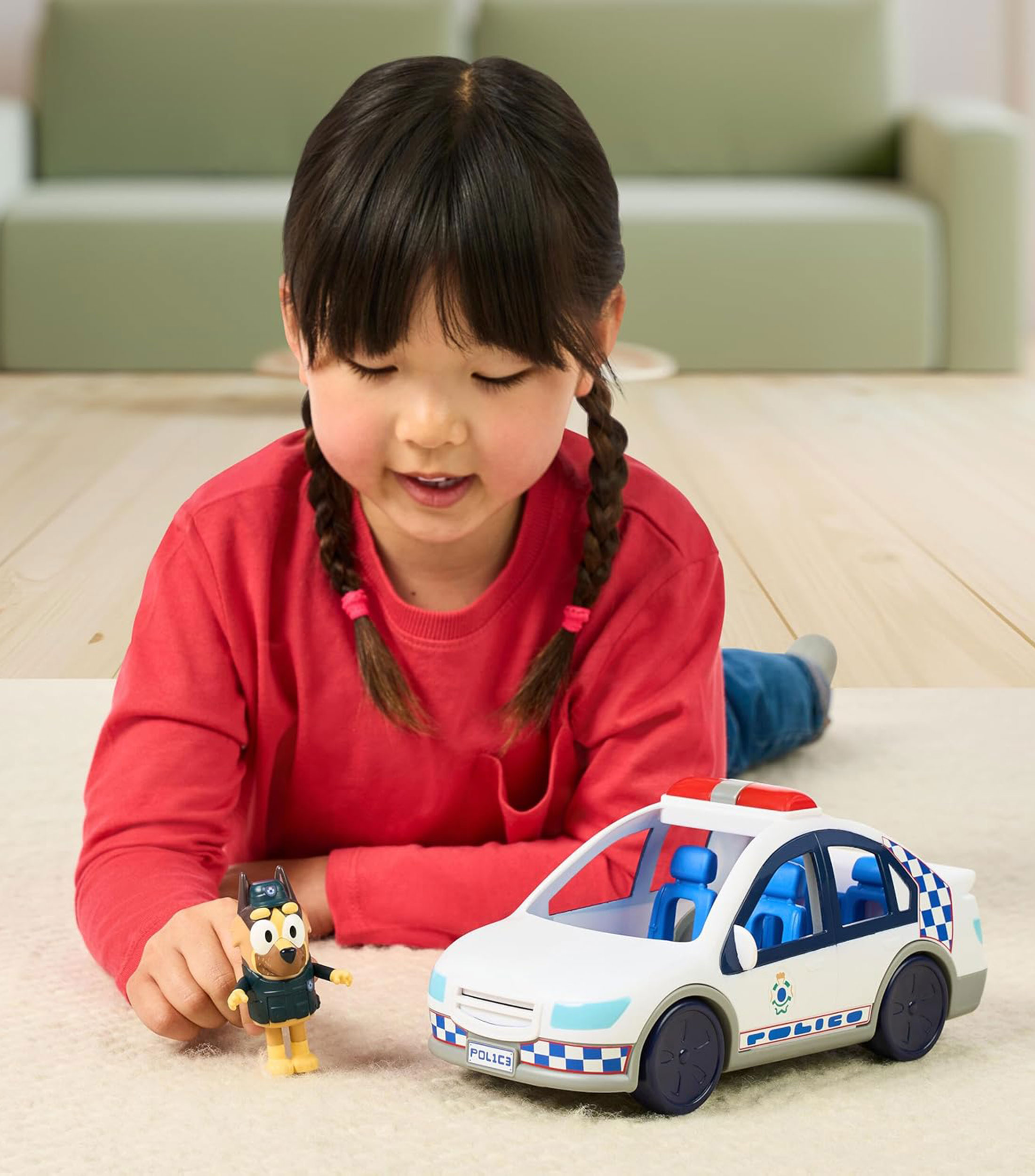 Playset Carro de Policía Bluey