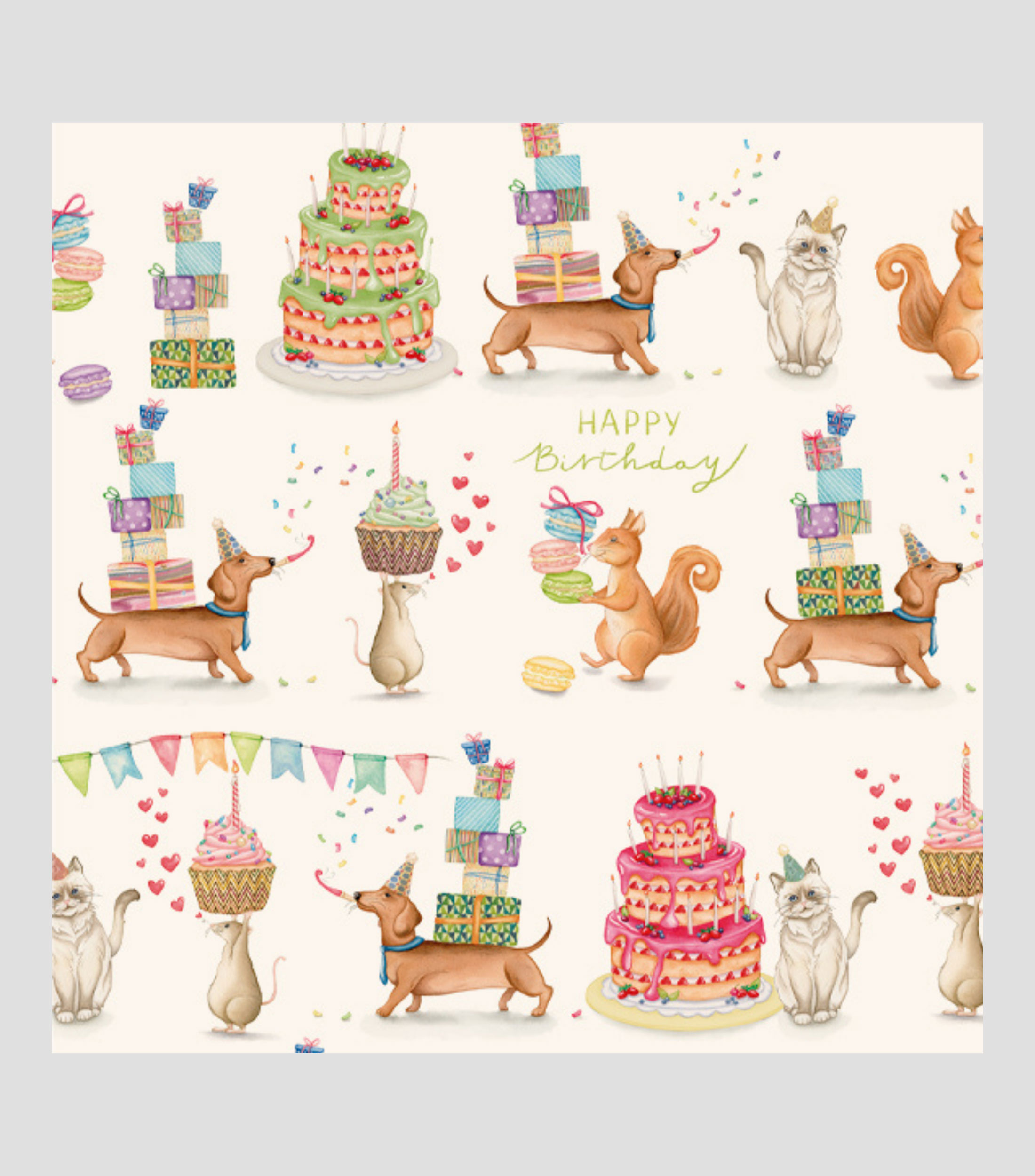 Pliego de Papel Fiesta Animal 70 x 100 cm