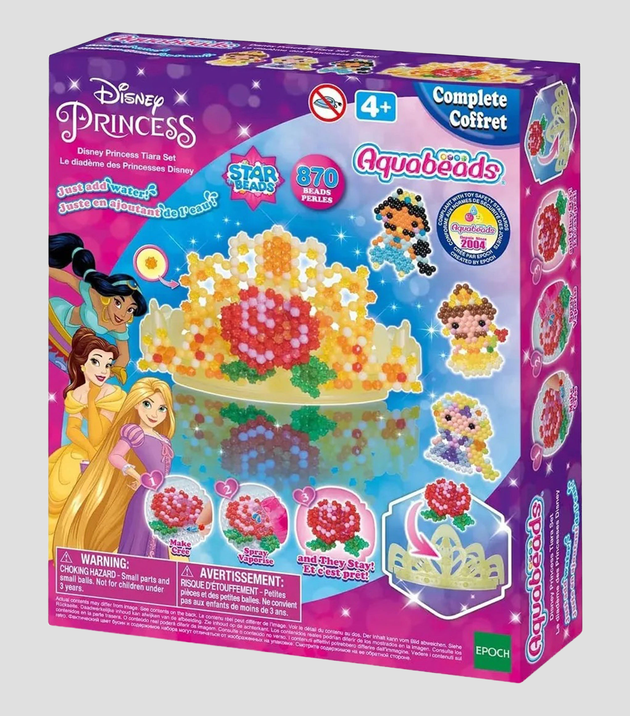 Set Tiara Princesas Disney