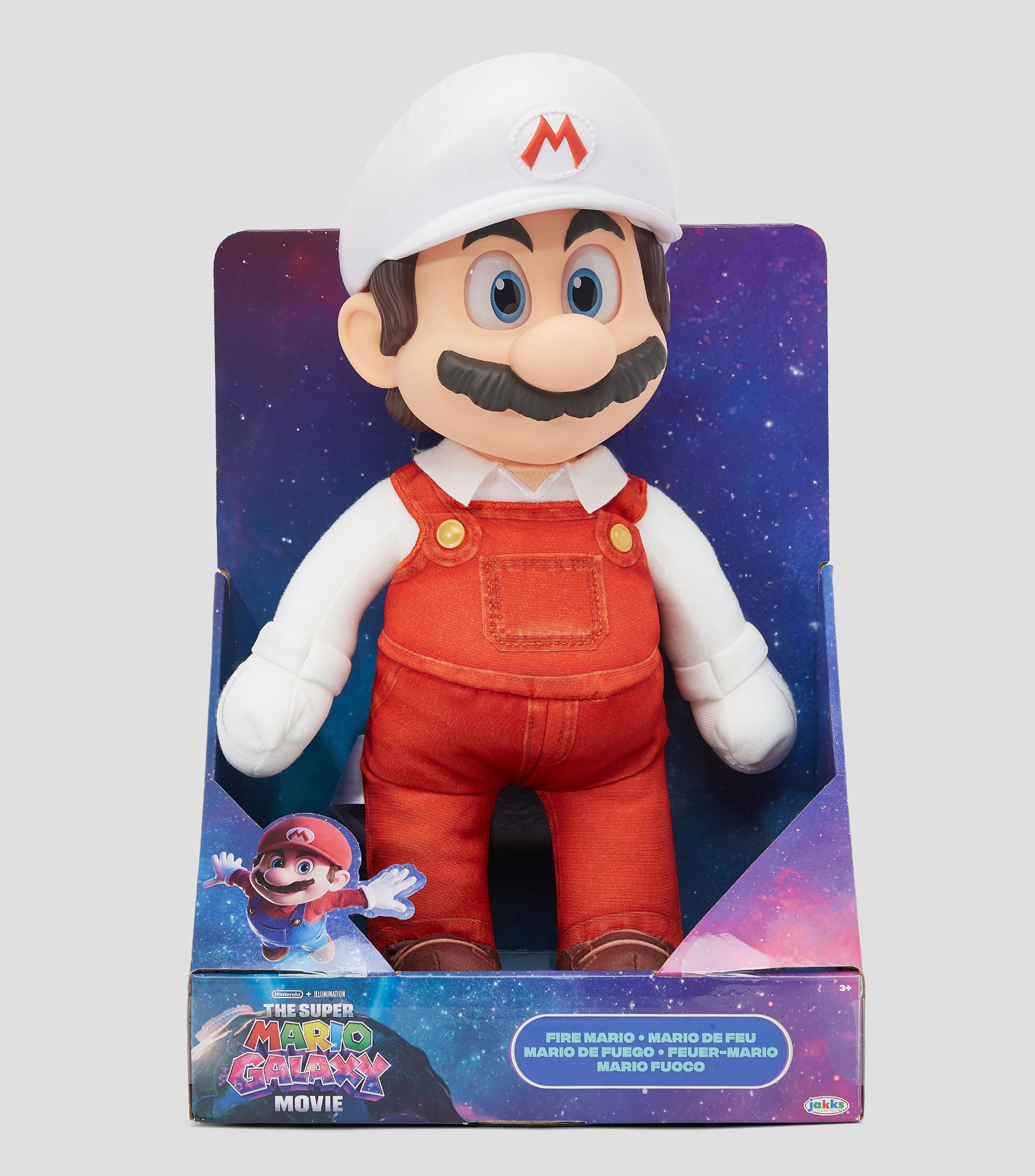 Peluche Jumbo Super Mario Movie 2 Mario de Fuego