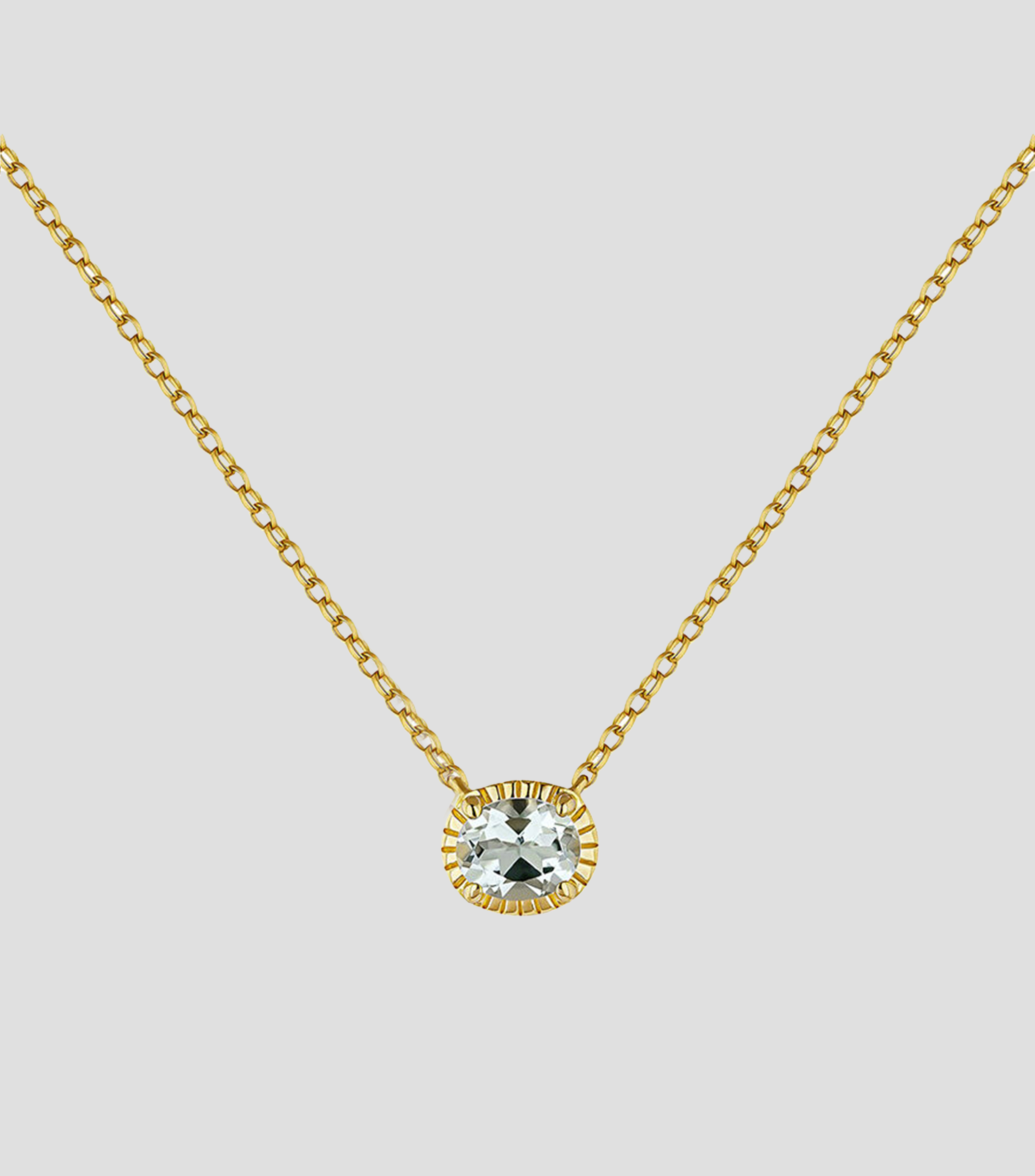 Collar en plata Mini Elúa Mujer