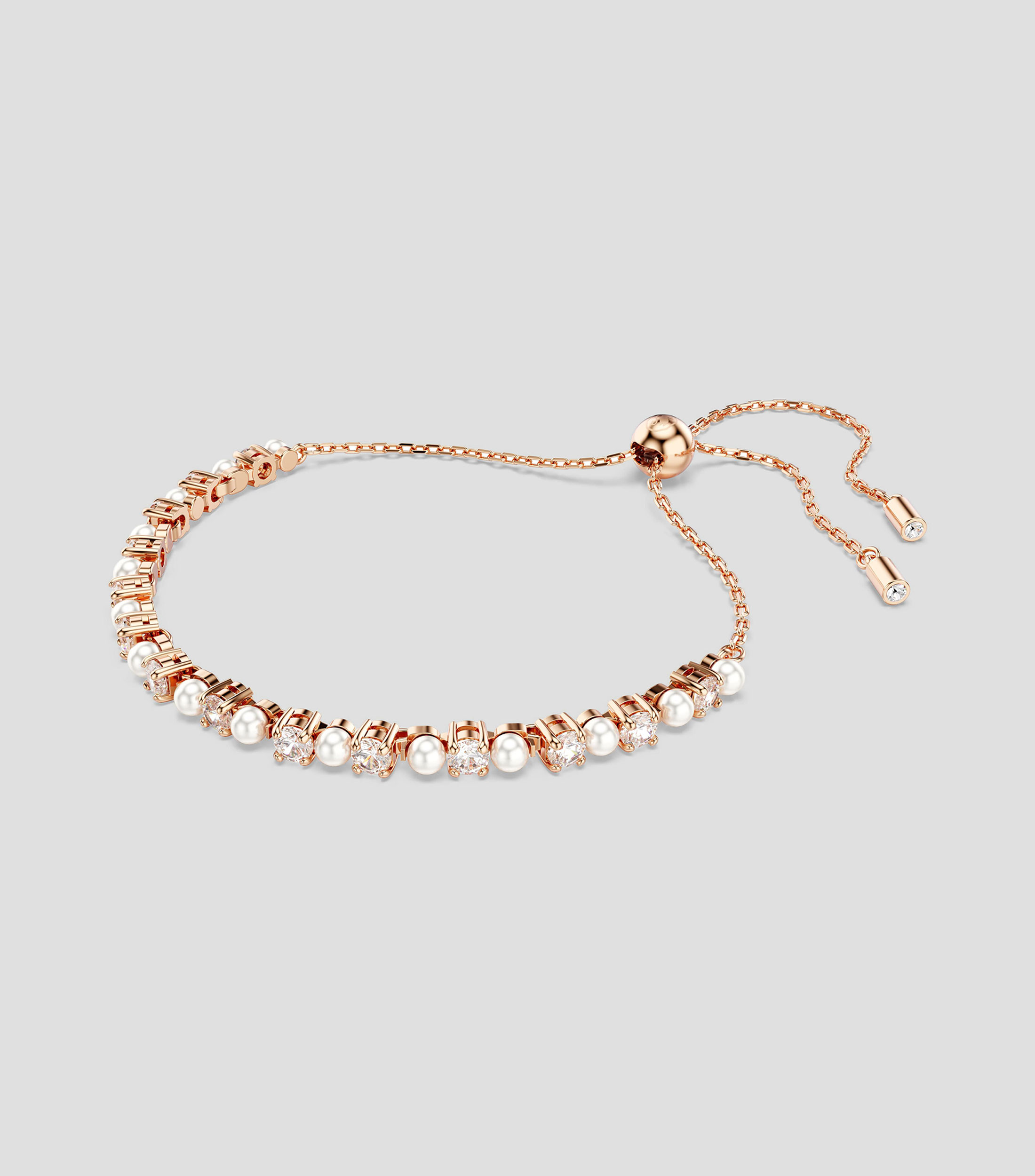 Brazalete con perlas y cristales Matrix Mujer