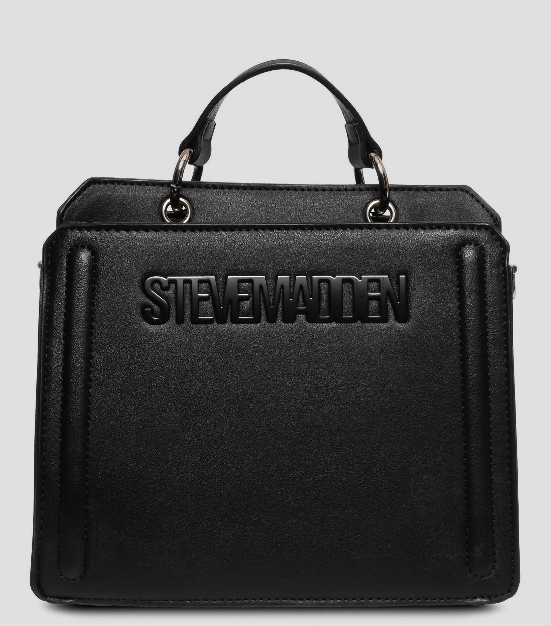 Bolsa satchel con logotipo Mujer