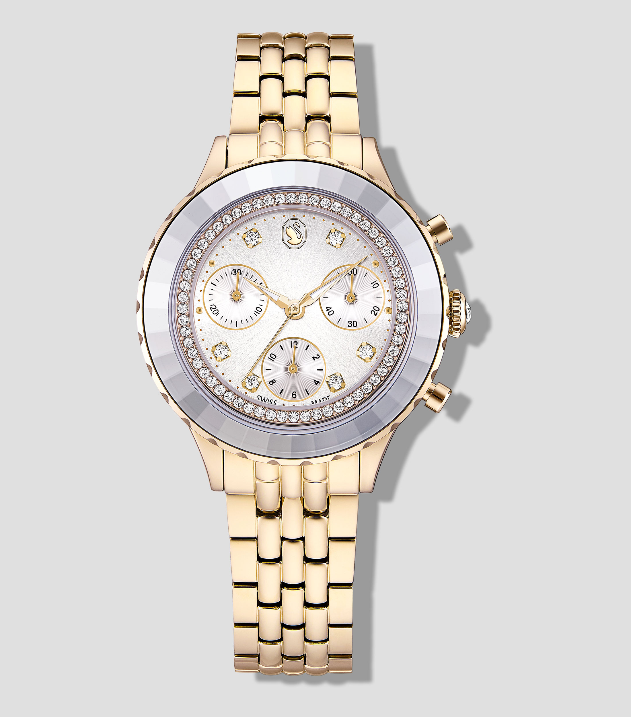 Reloj para Mujer Octea casual dorado champán