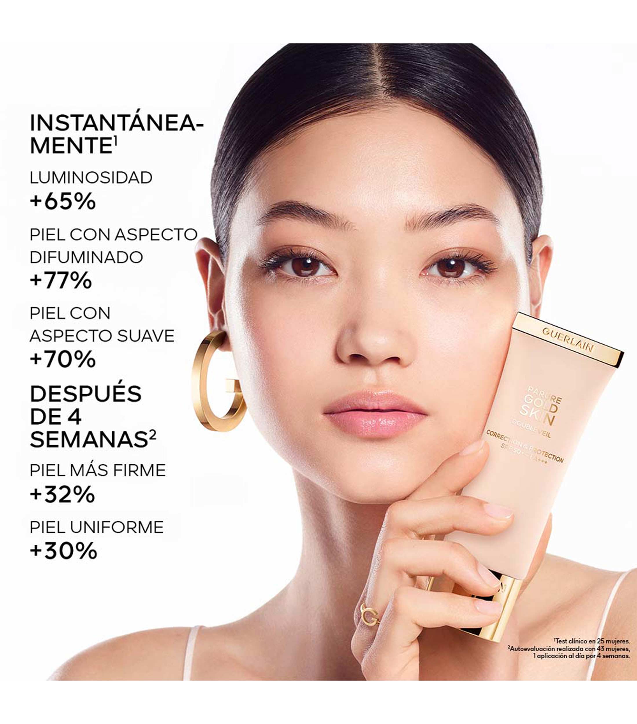 Base para maquillaje Parure Gold Skin Double Veil, 40 ml