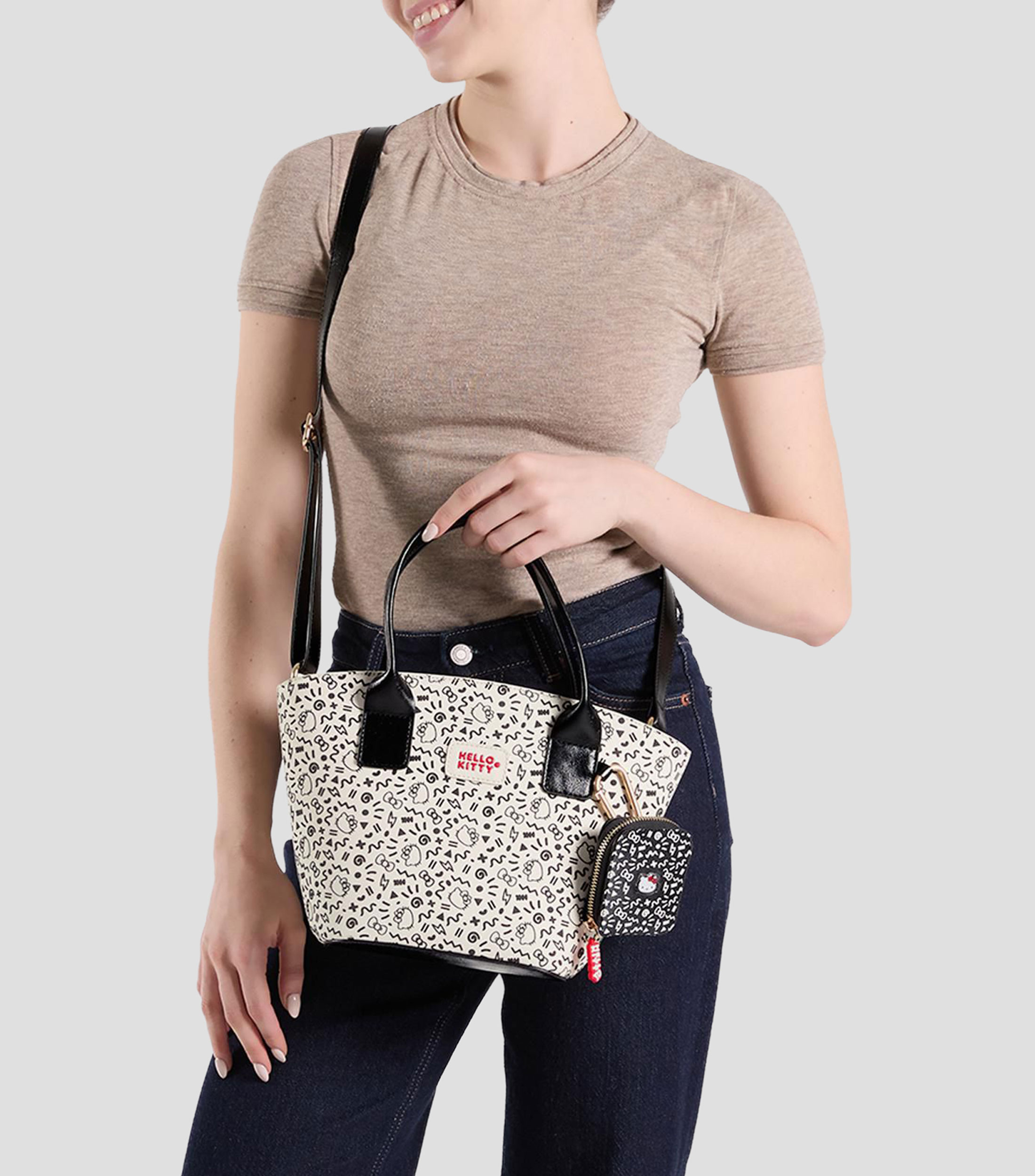 Bolsa tote estampada Niña
