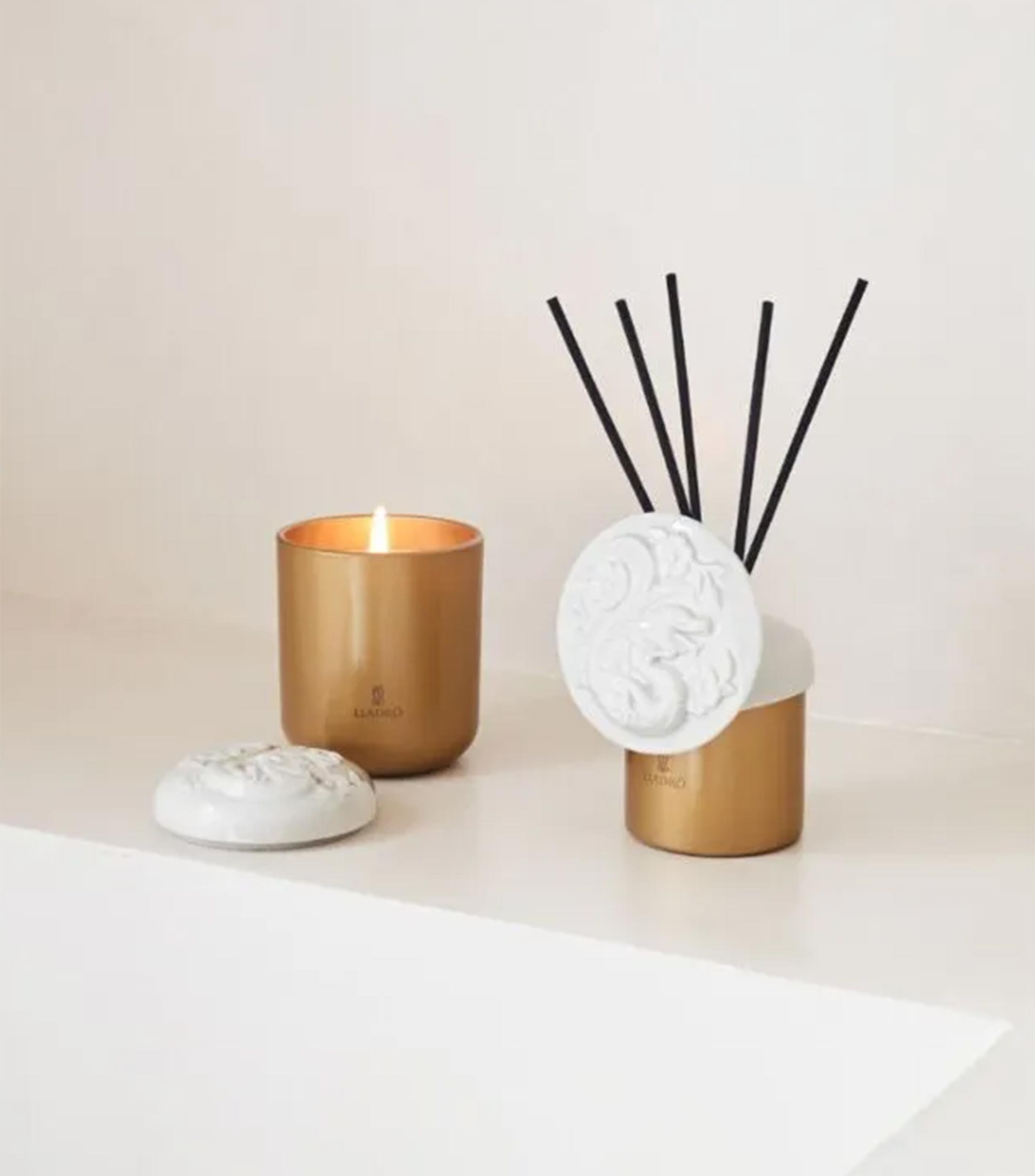 Vela Dragon - Redwood fire en porcelana