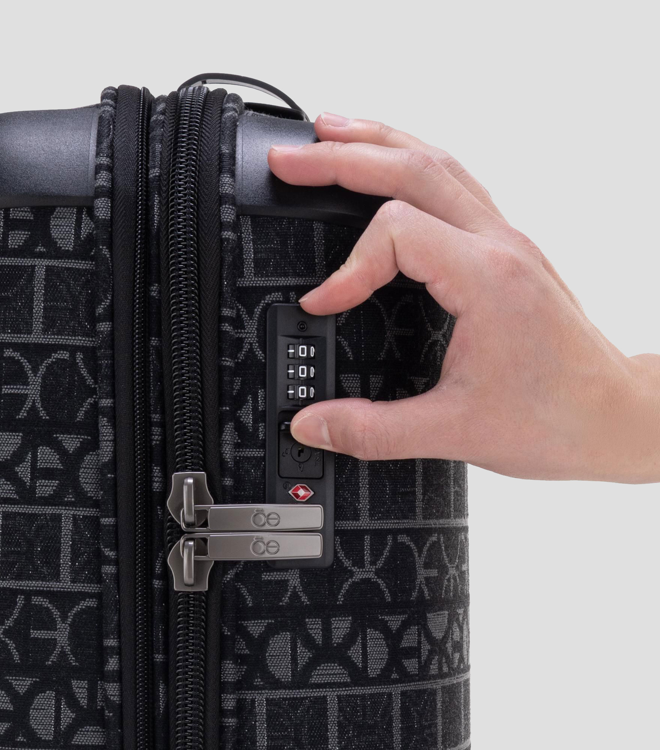 Maleta para cabina 10 Kg Negro