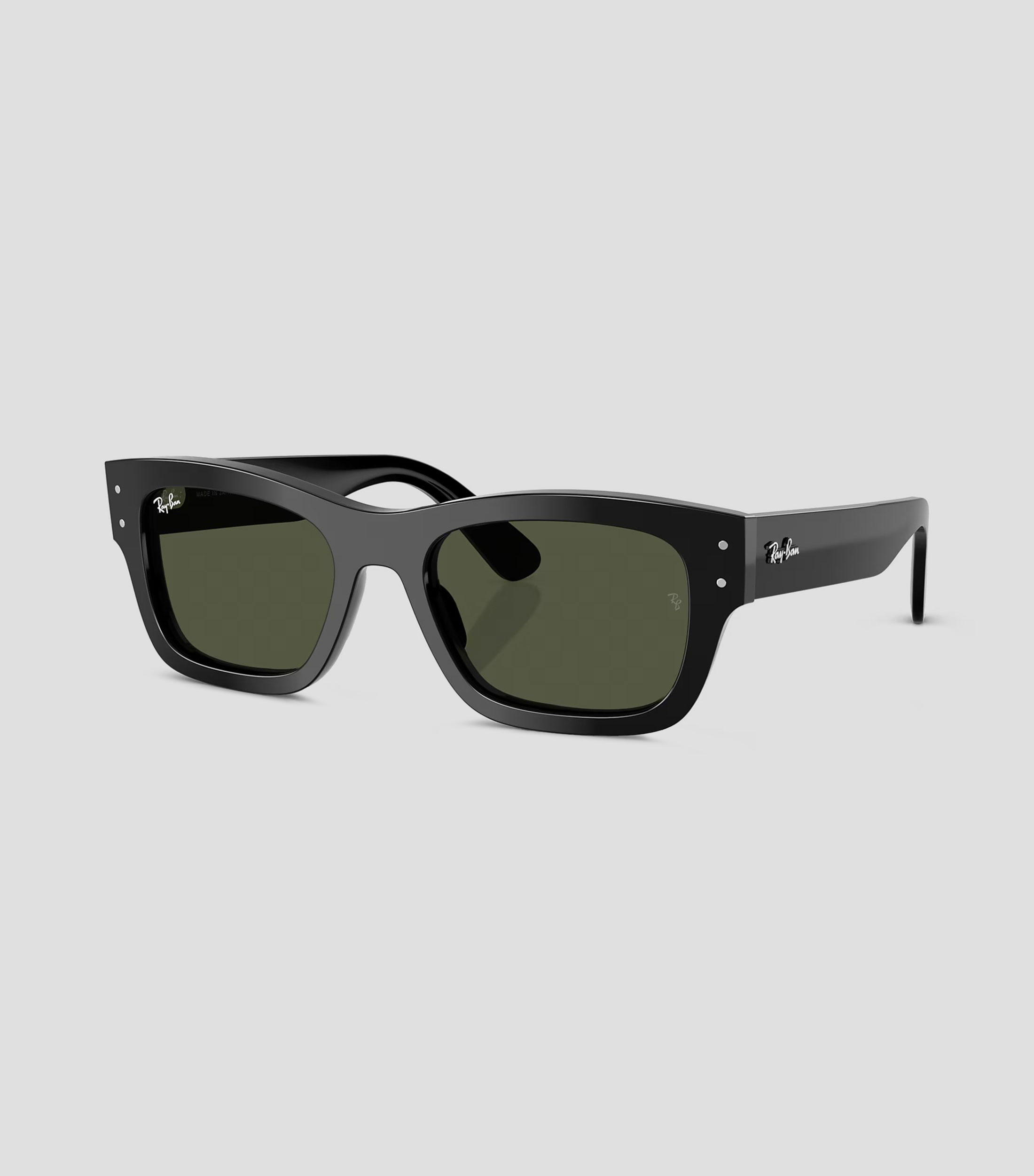 Lentes de sol rectangulares negros Unisex