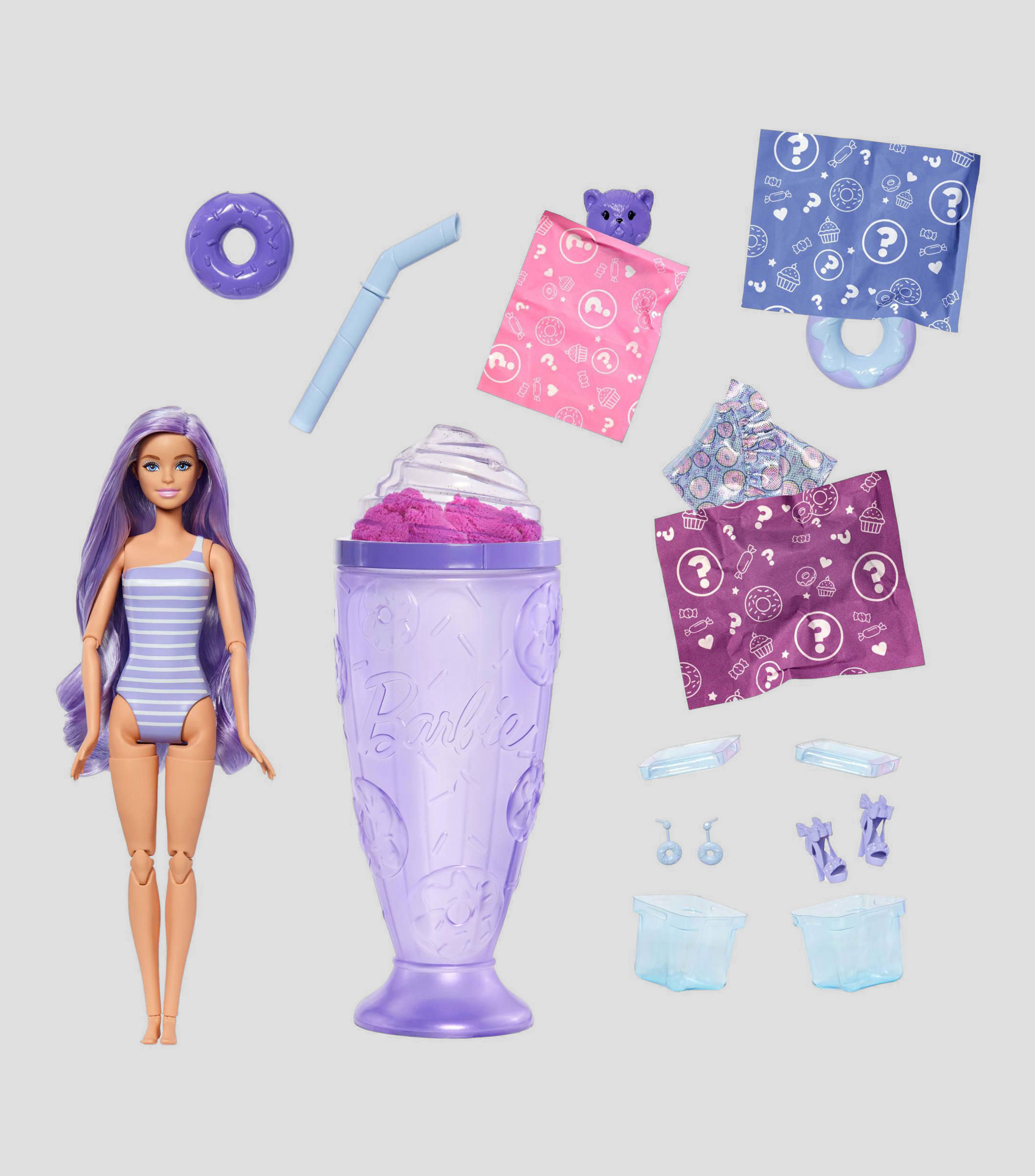 Juguete Sorpresa: Barbie Muñeca Dulces Sorpresas
