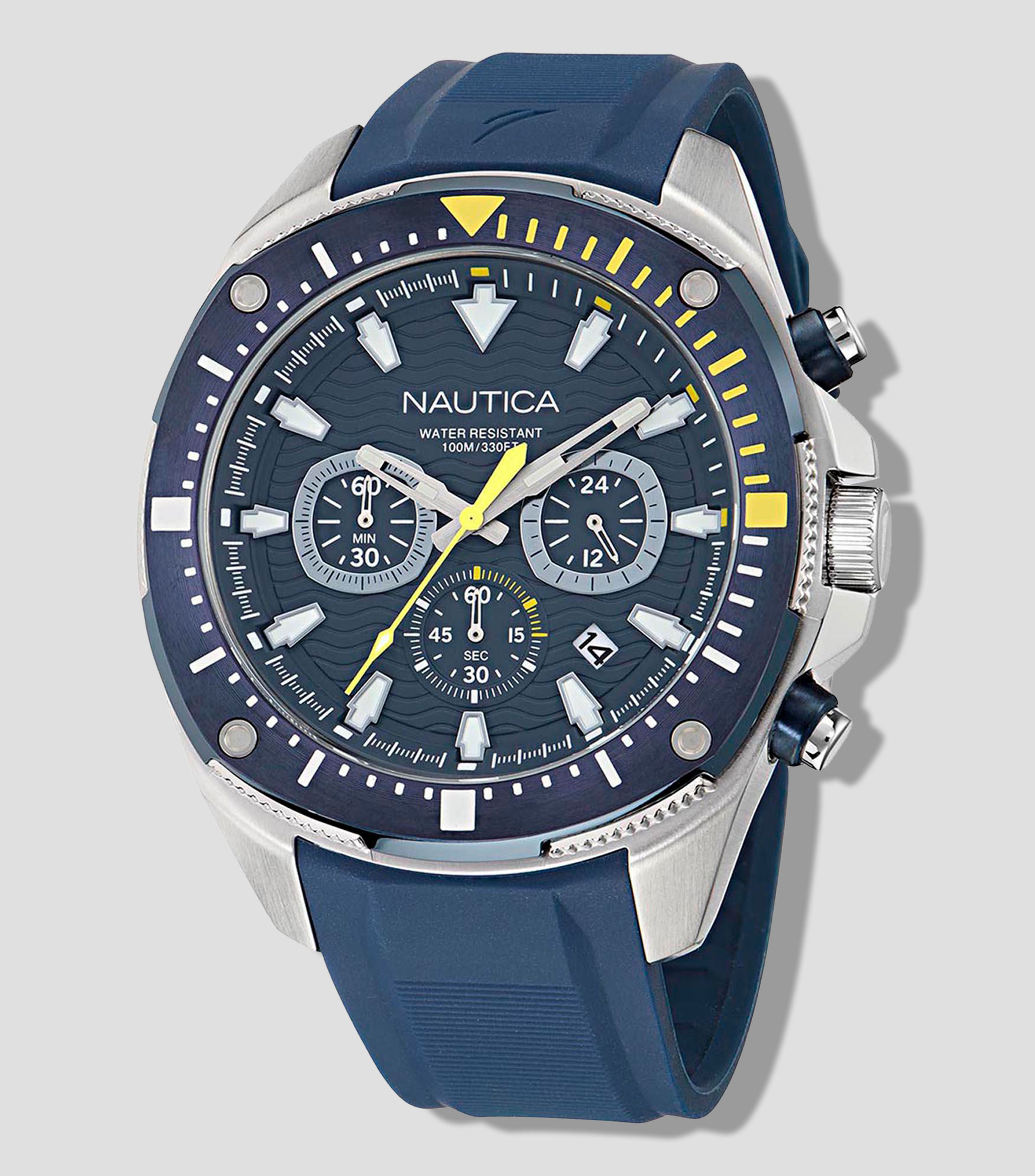Reloj para hombre Blue Sail casual, Azul, Acero