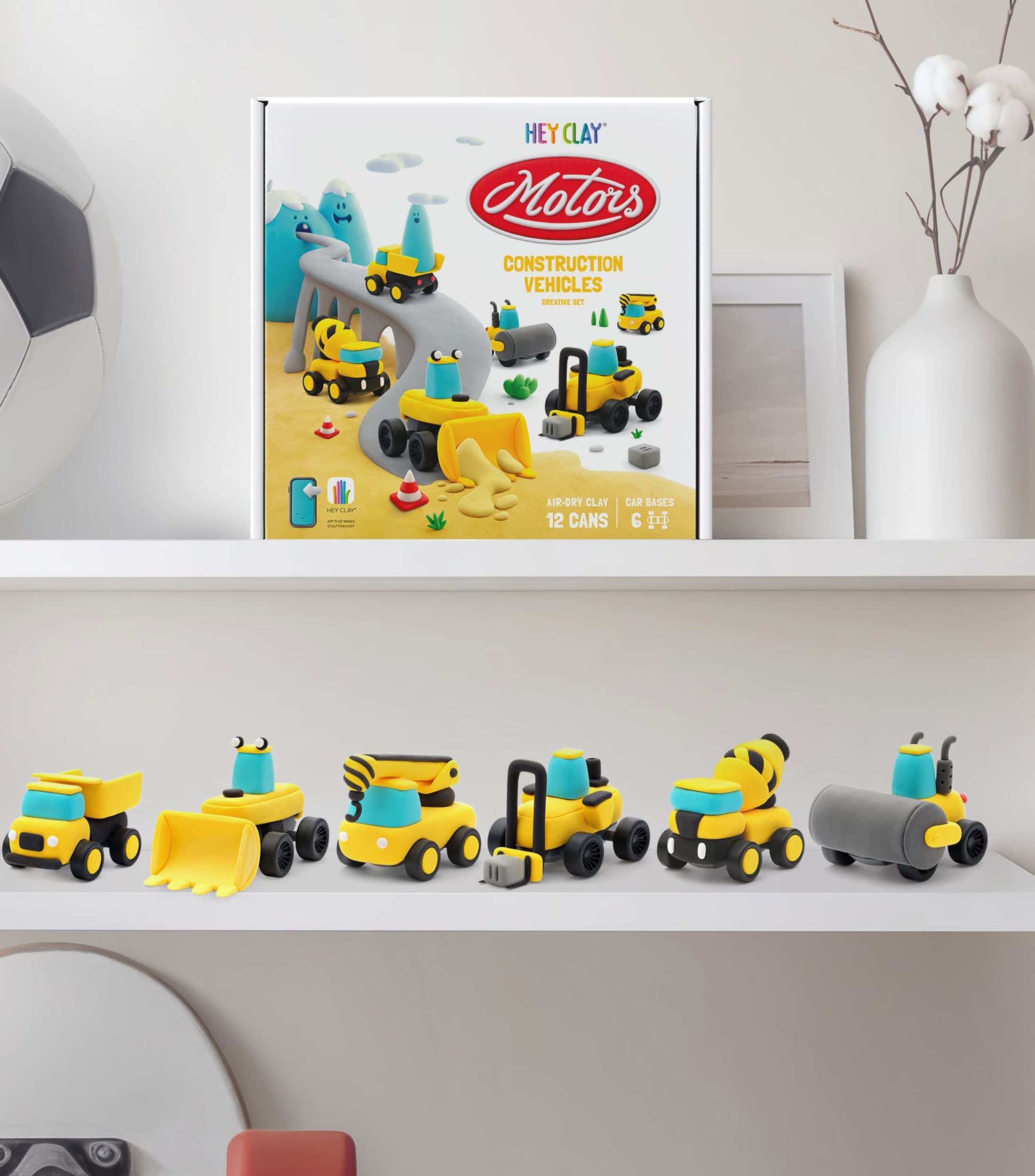 Playset de manualidades, Vehículos de Construcción