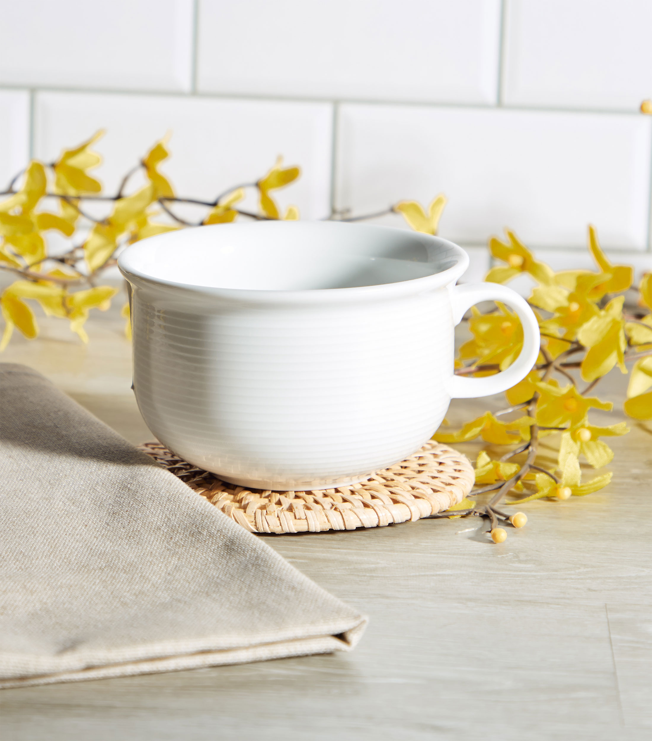 Taza en porcelana