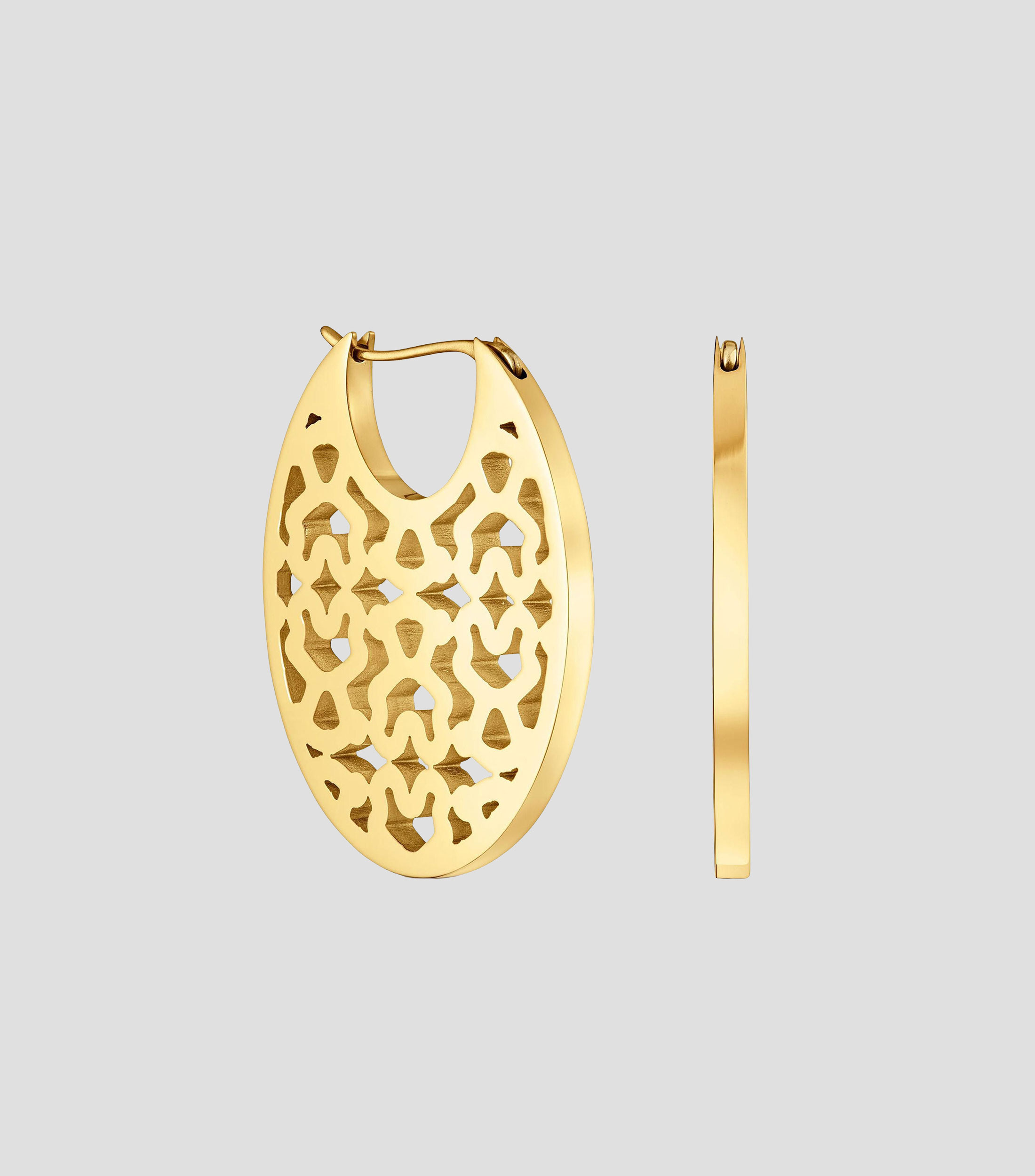 Aretes troquelados Kaos Mujer