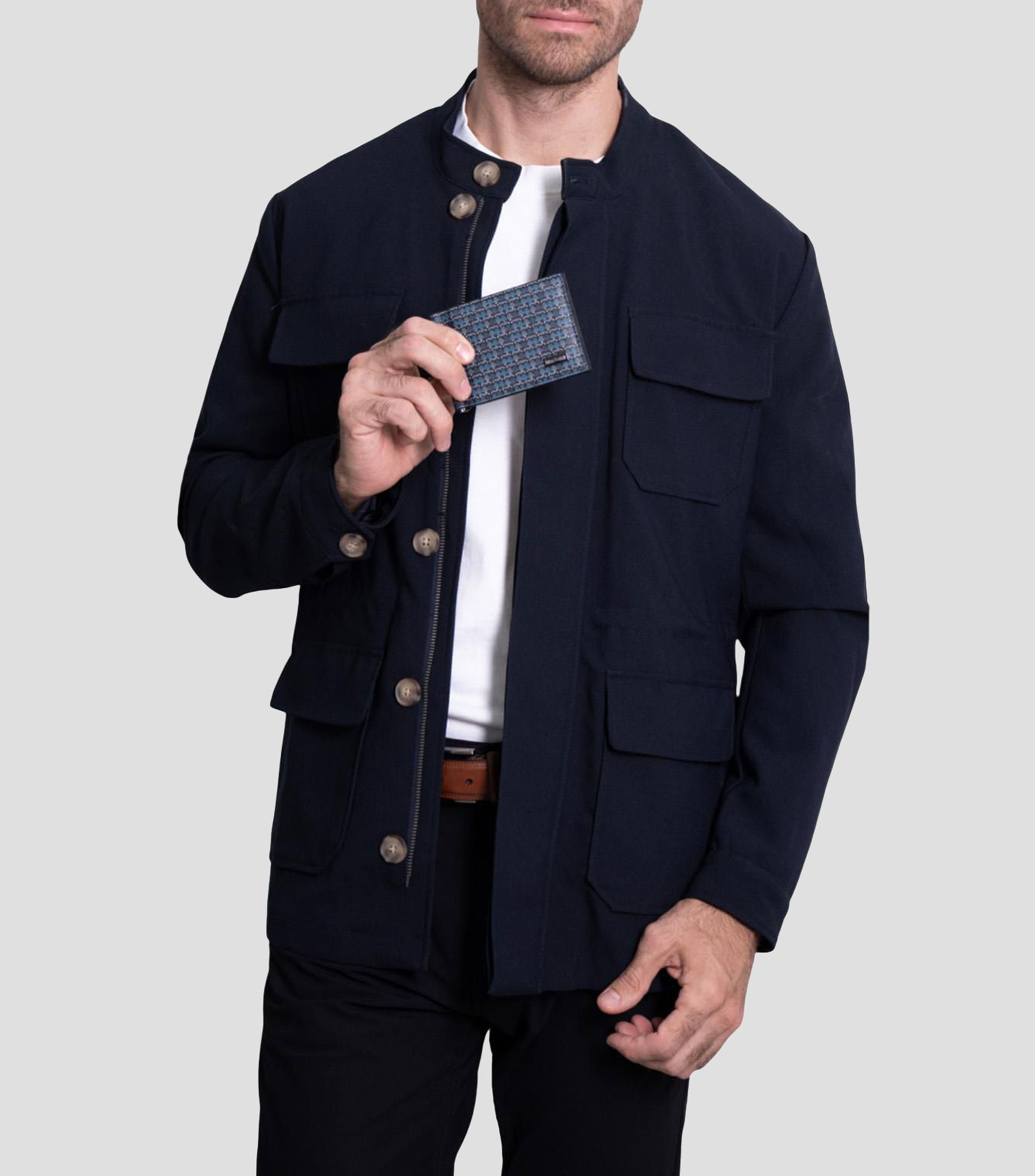 Cartera bifold Maíz Hombre