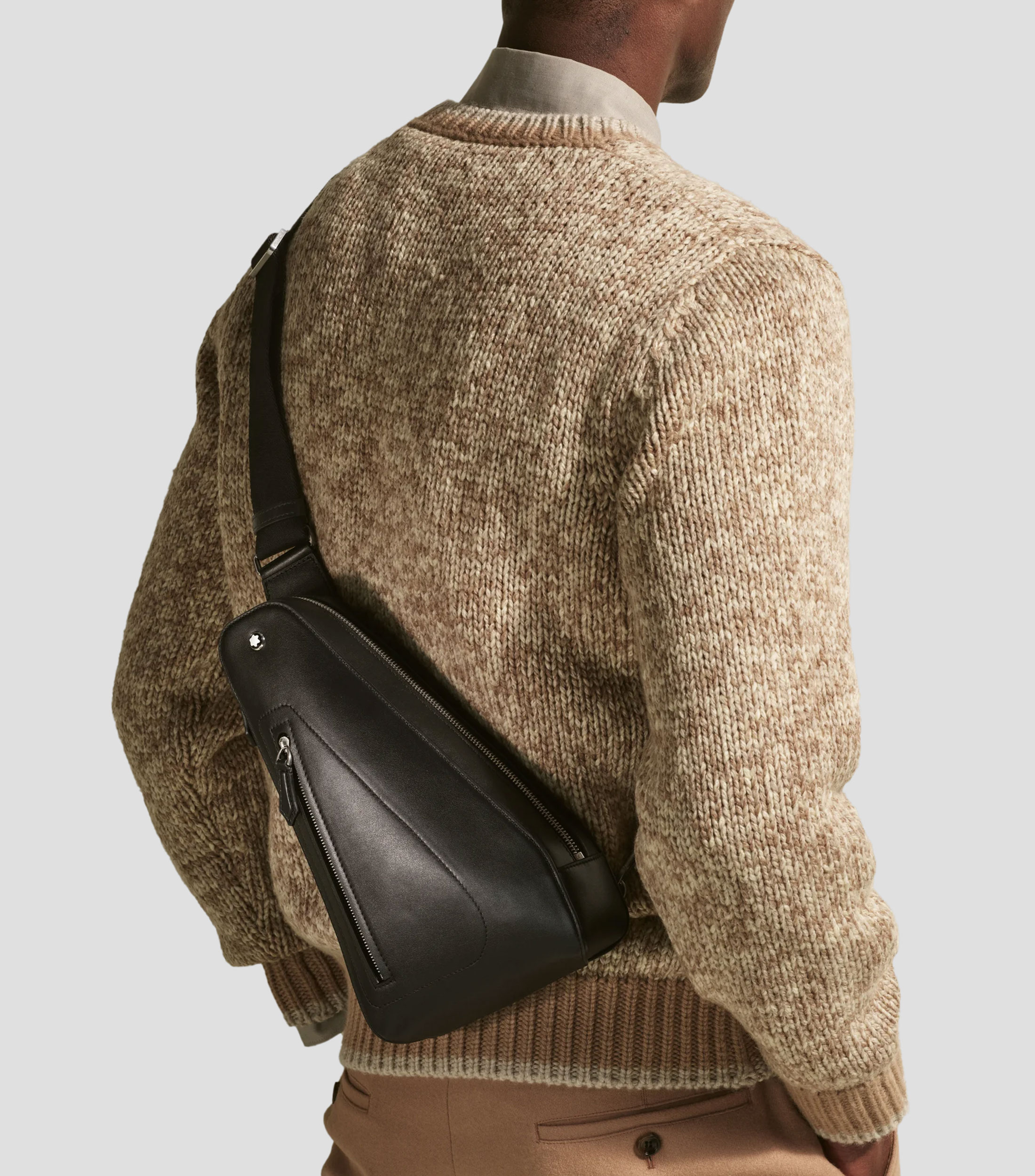 Bolso Crossbody compacto y suave Hombre