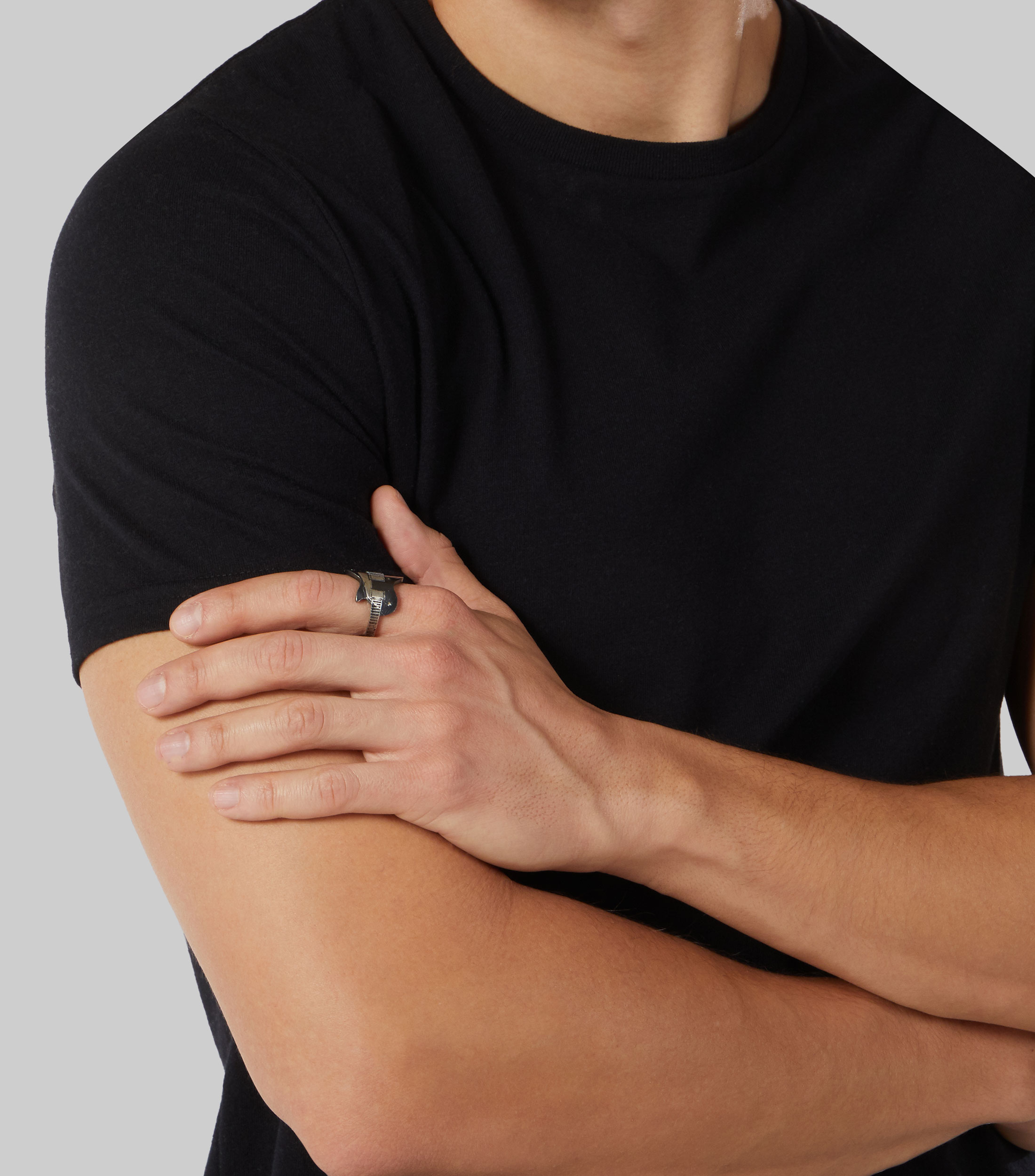 Anillo en plata .925 Guitar Hombre