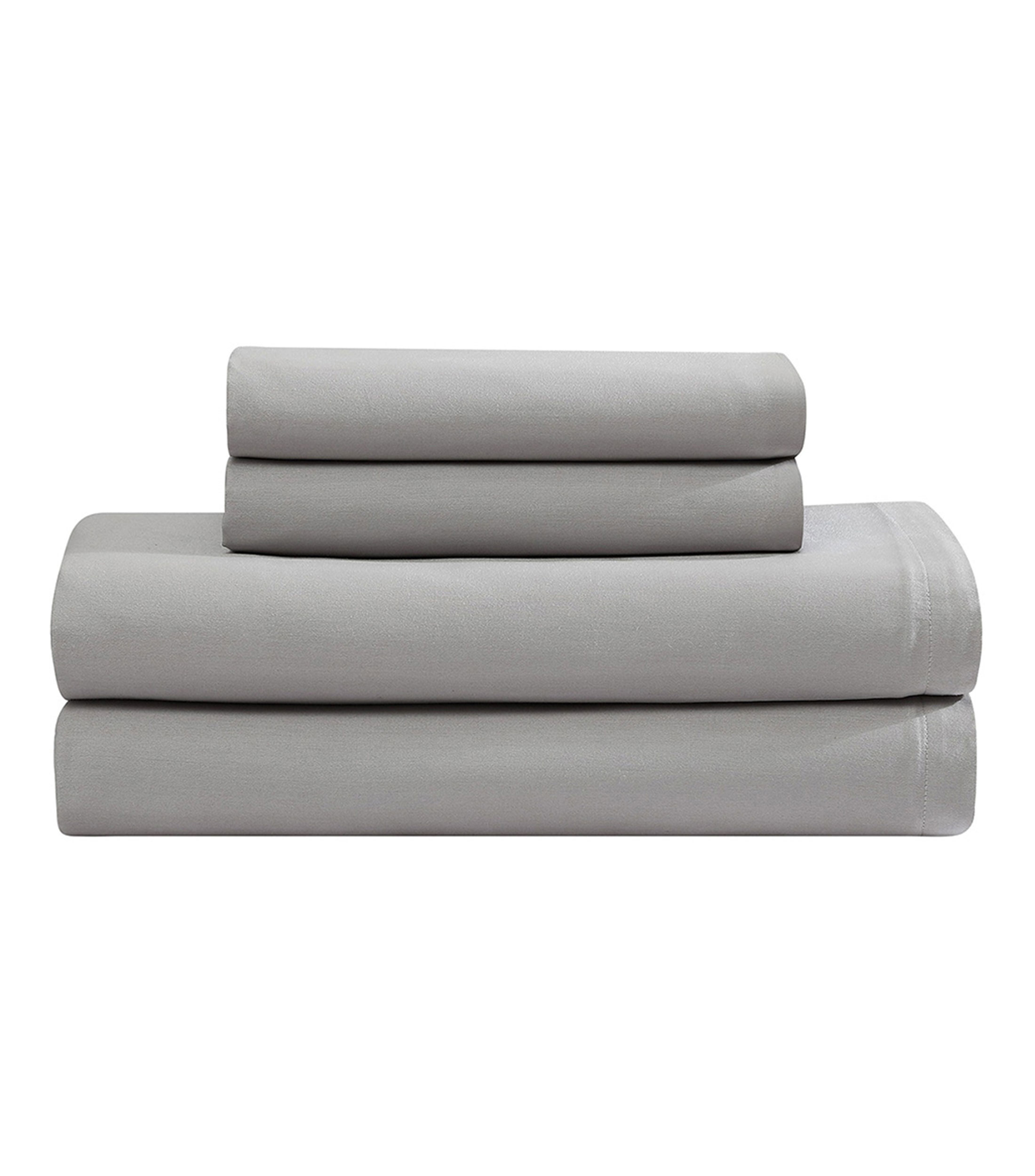 Juego de Sábanas King Size Pearl Edge Gris