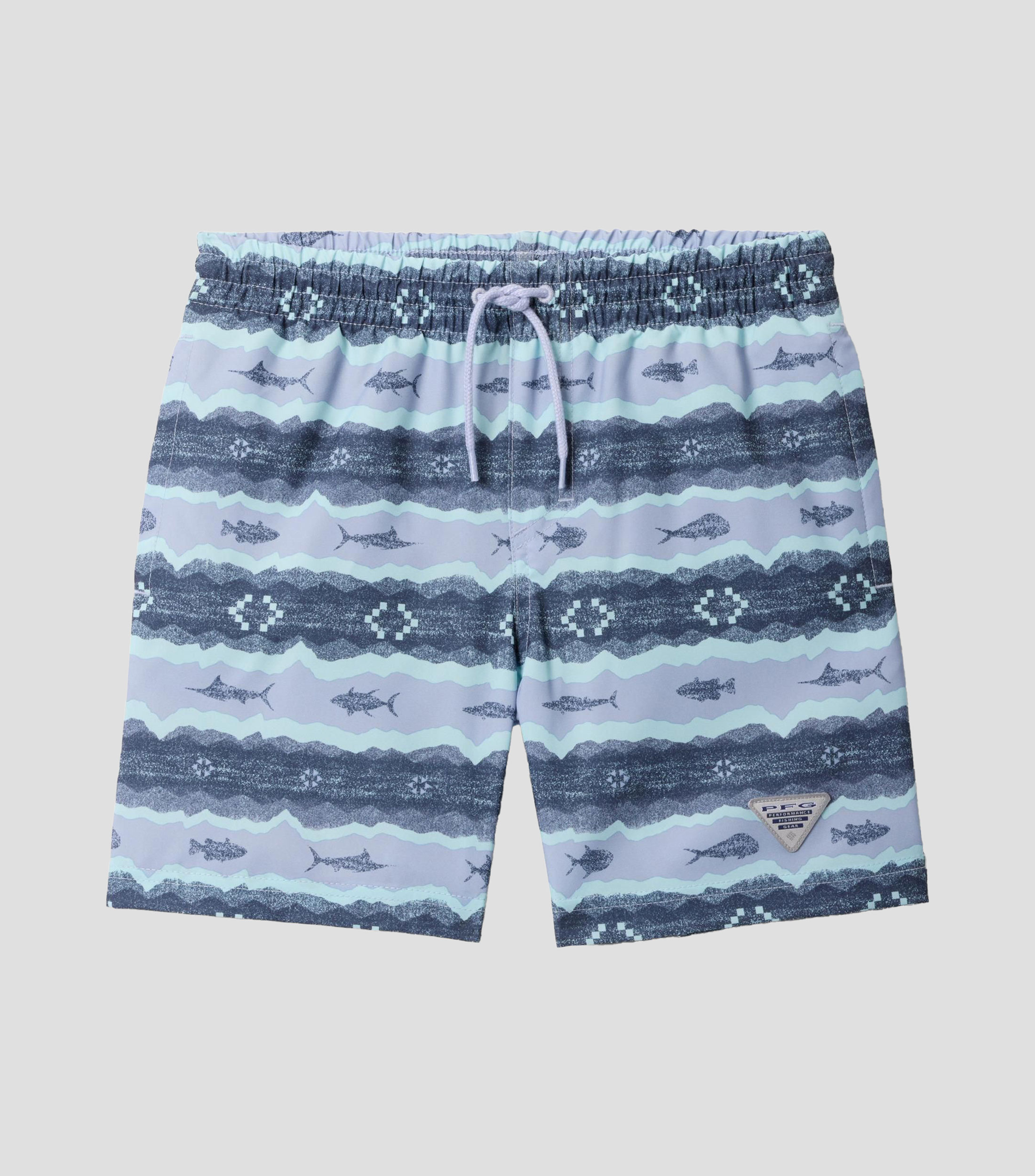 Traje de baño corto con estampado Niño