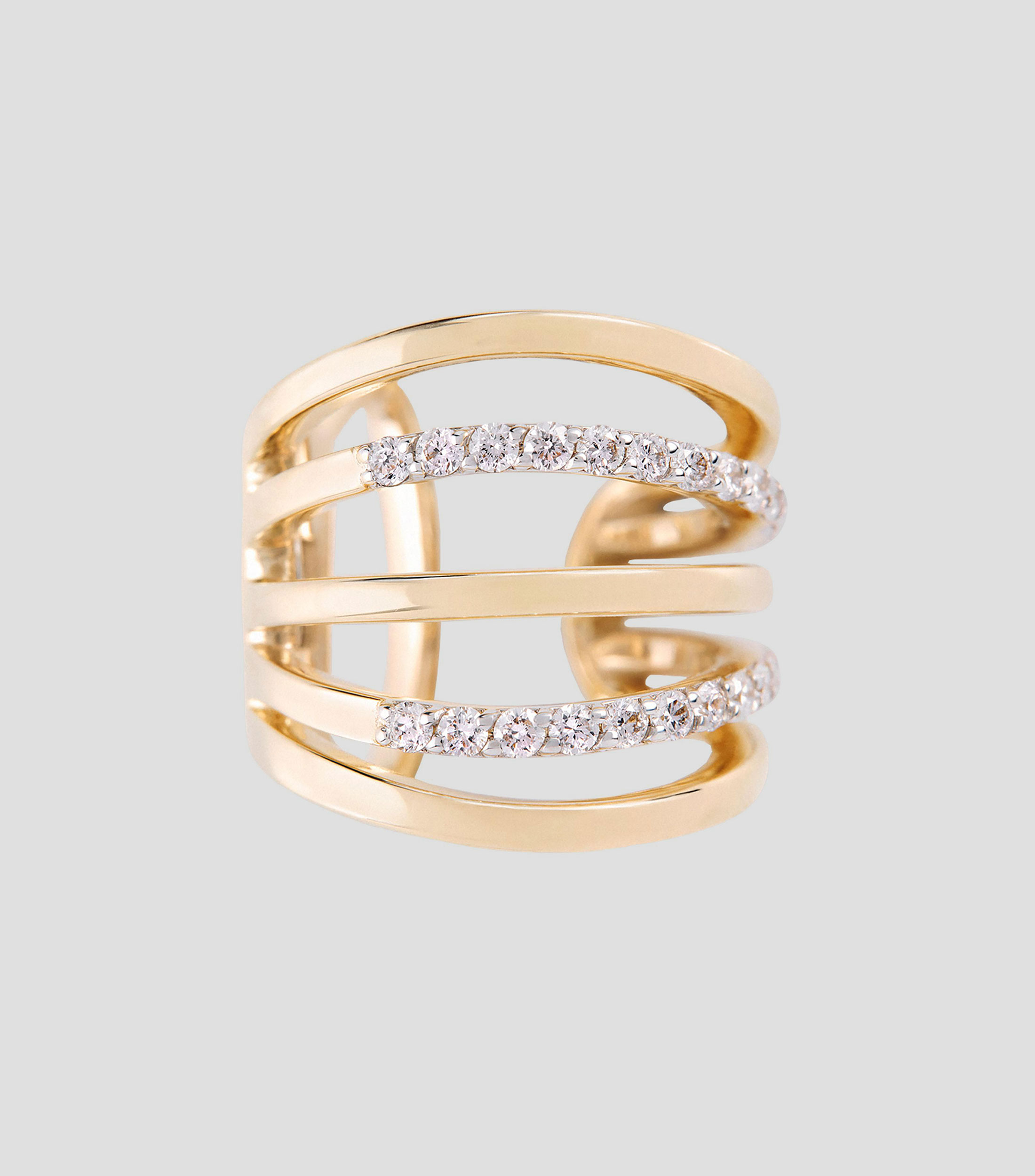 Earcuff en Oro Amarillo de 18 Kilates Mujer