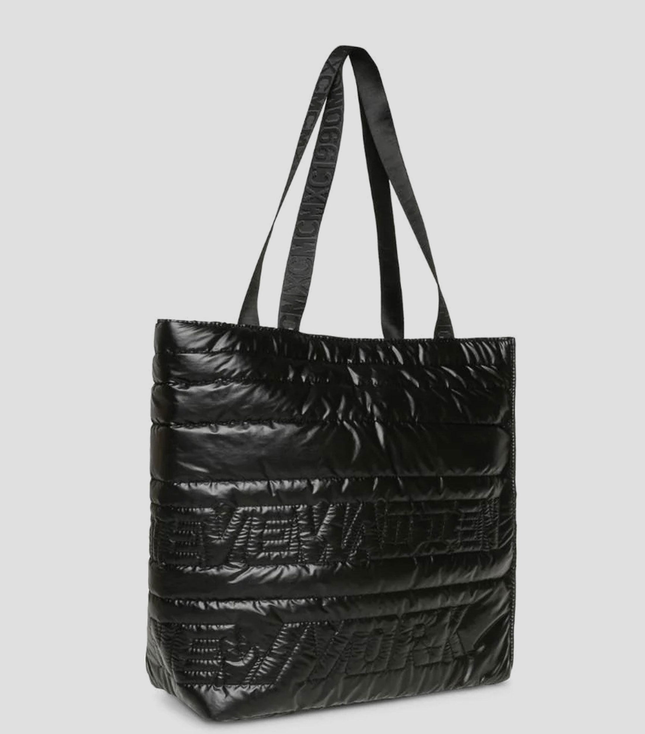 Bolsa tote negra Btonic acolchada Mujer