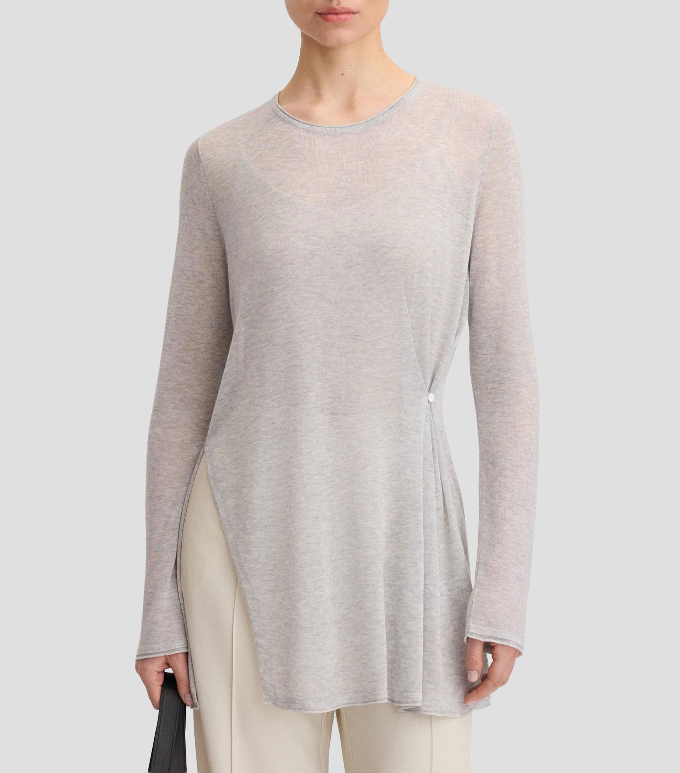 Suéter cuello redondo Mujer