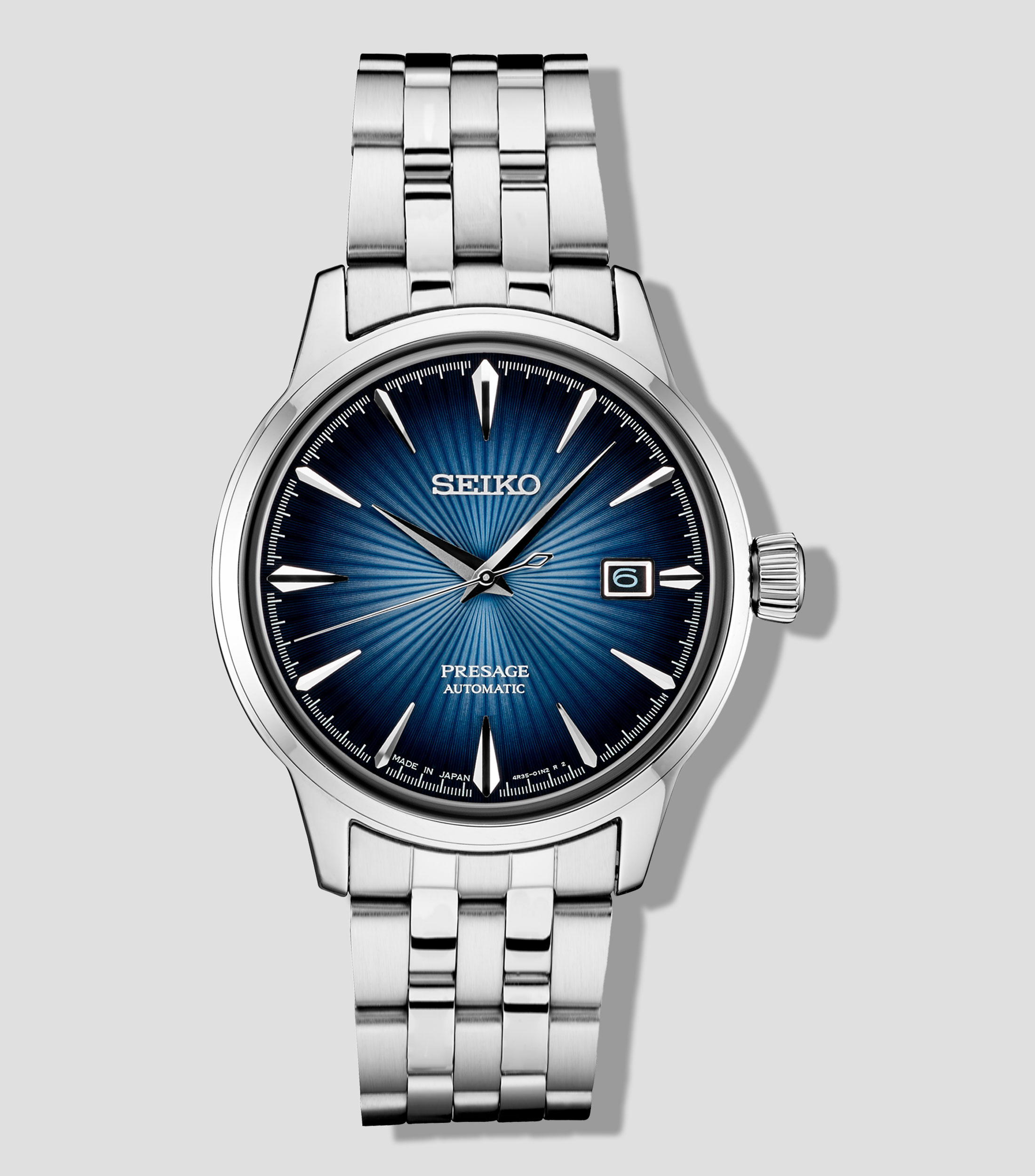 Reloj unisex Presage Deportivo, Plateado