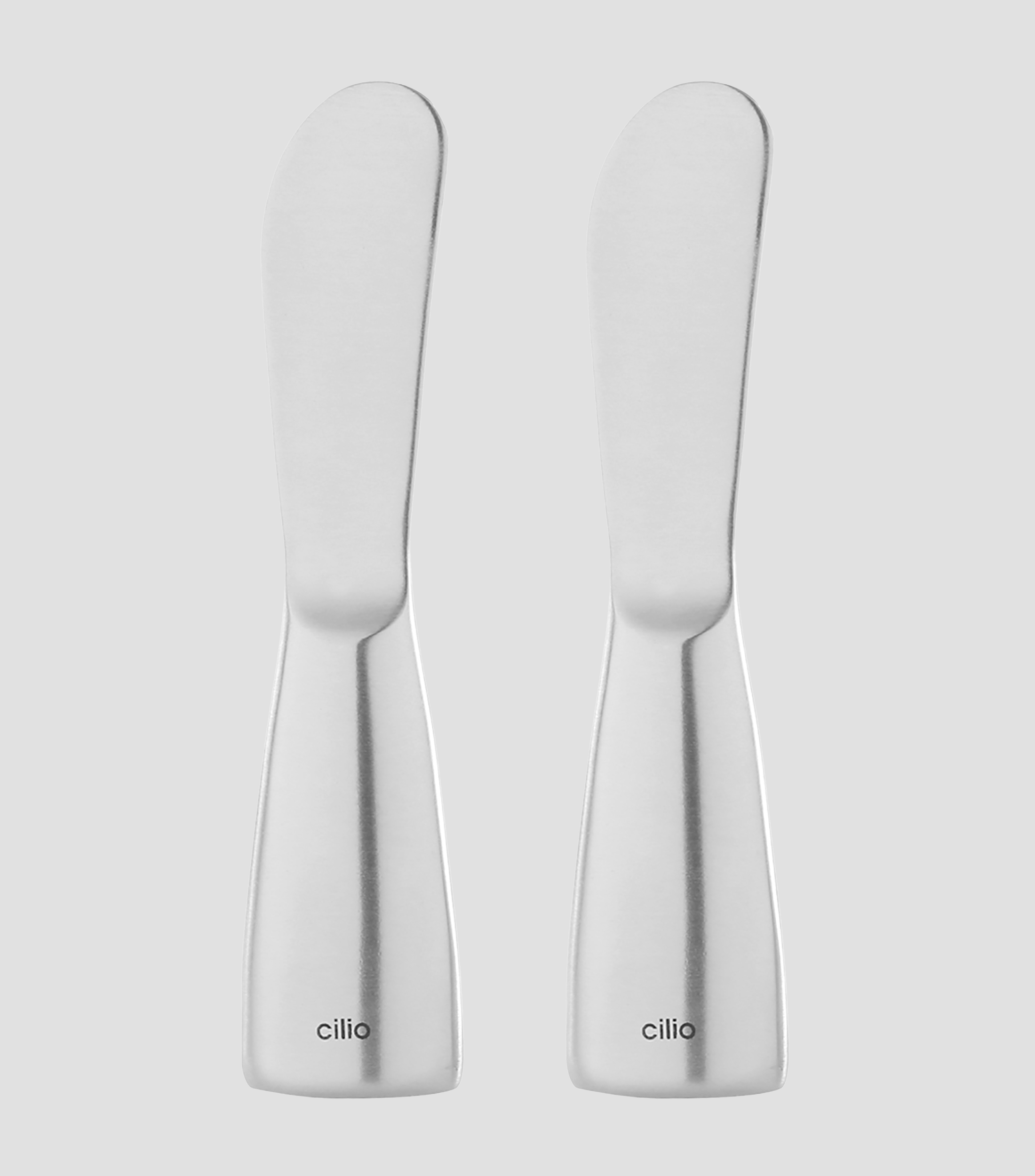 Set de 2 Cuchillos para Untar en acero inoxidable