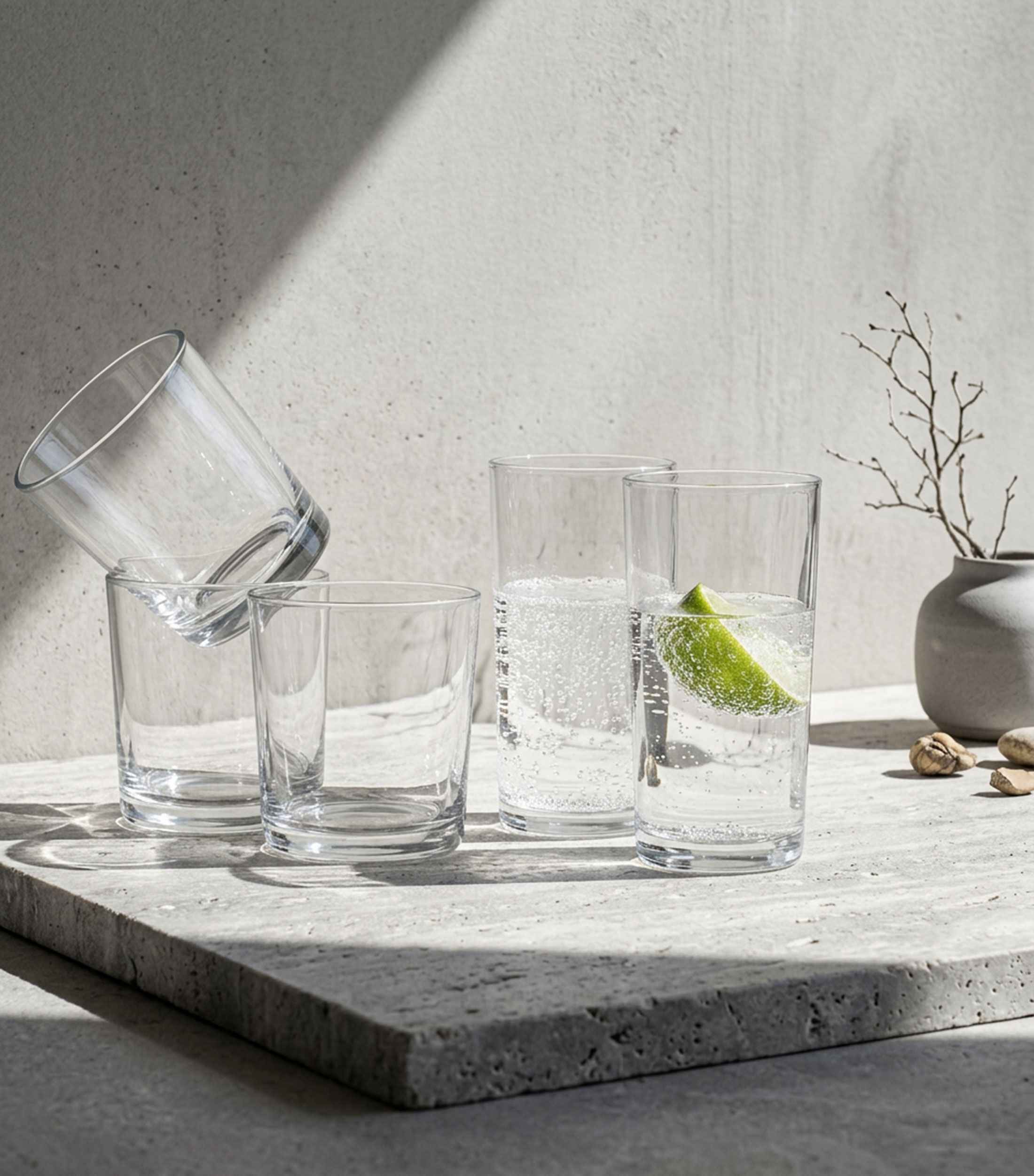 Set 6 Vasos Vio para whisky