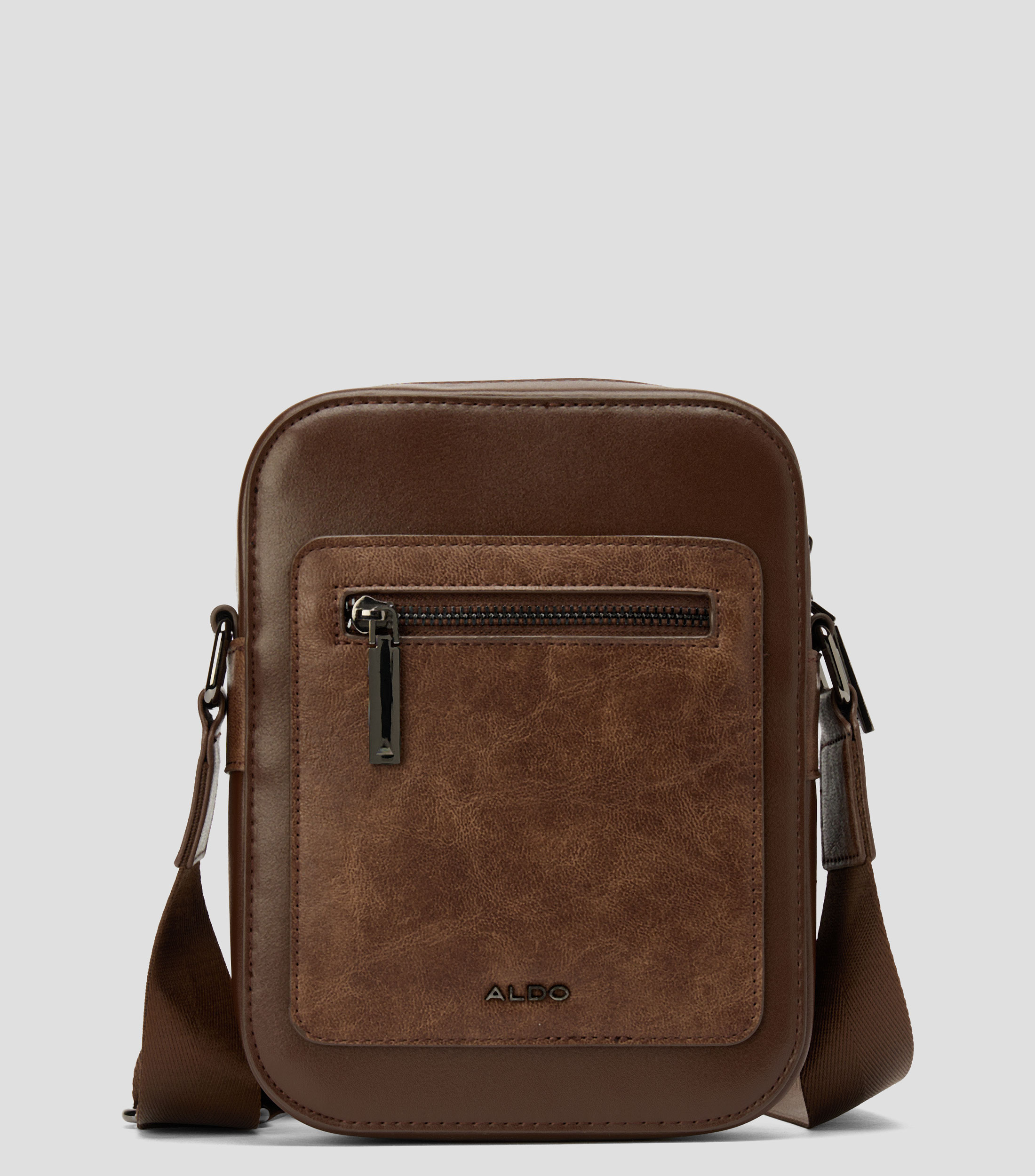 Bolso messenger liso Hombre